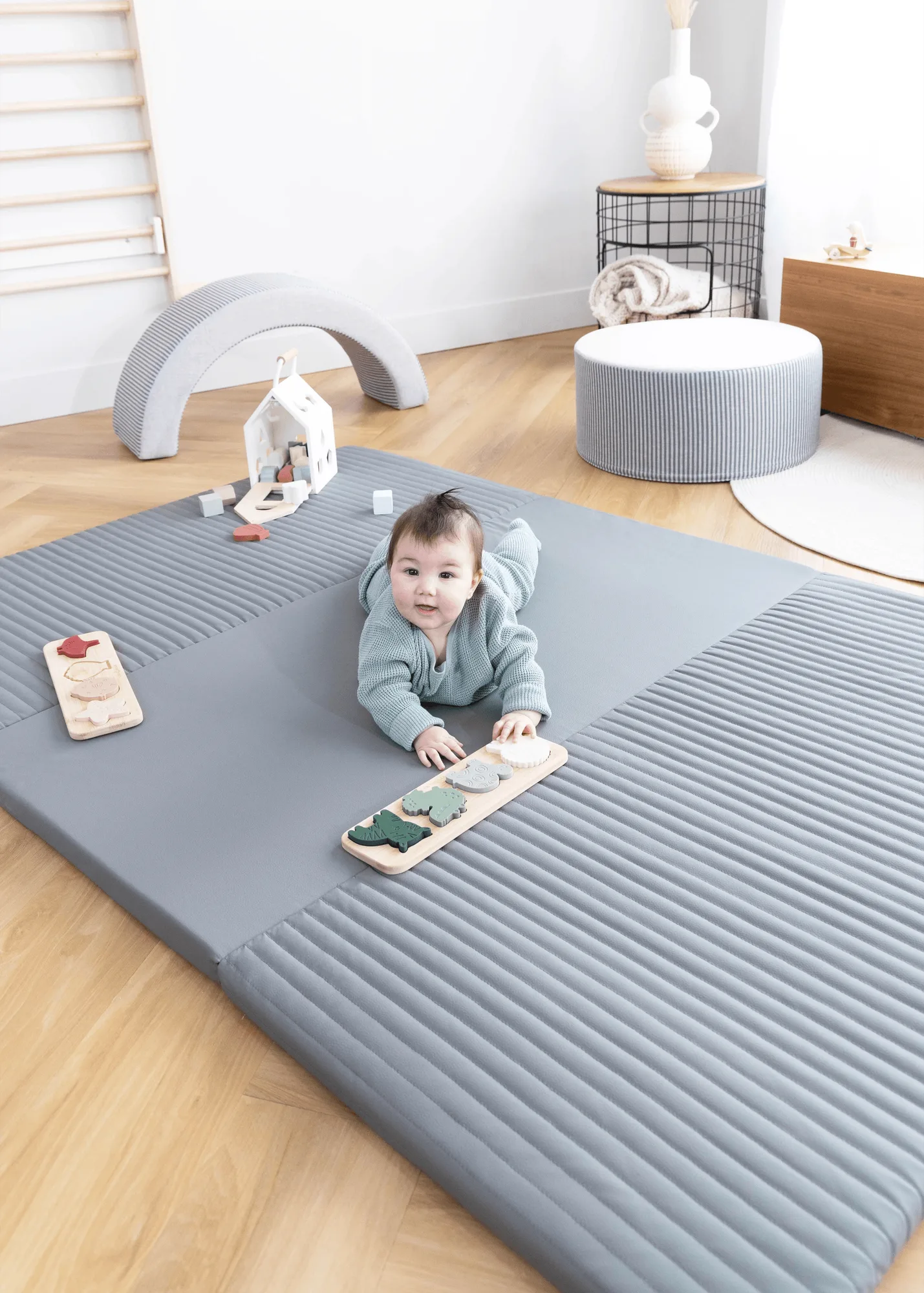 Vegan Leather Soft Playmat Shades of Night