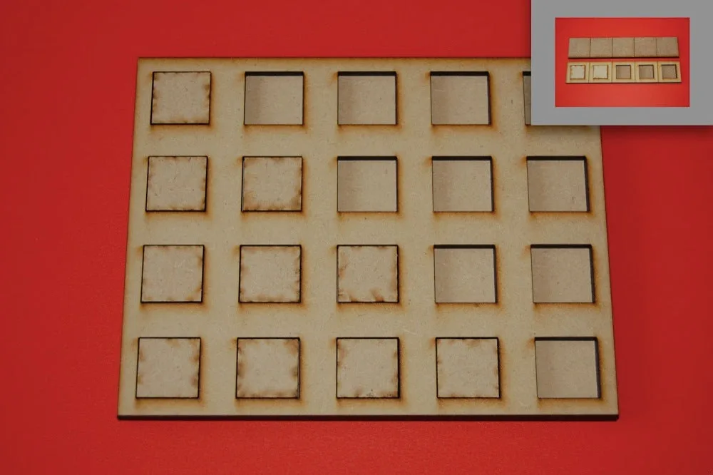 14x8 Skirmish Tray for 20x20mm bases