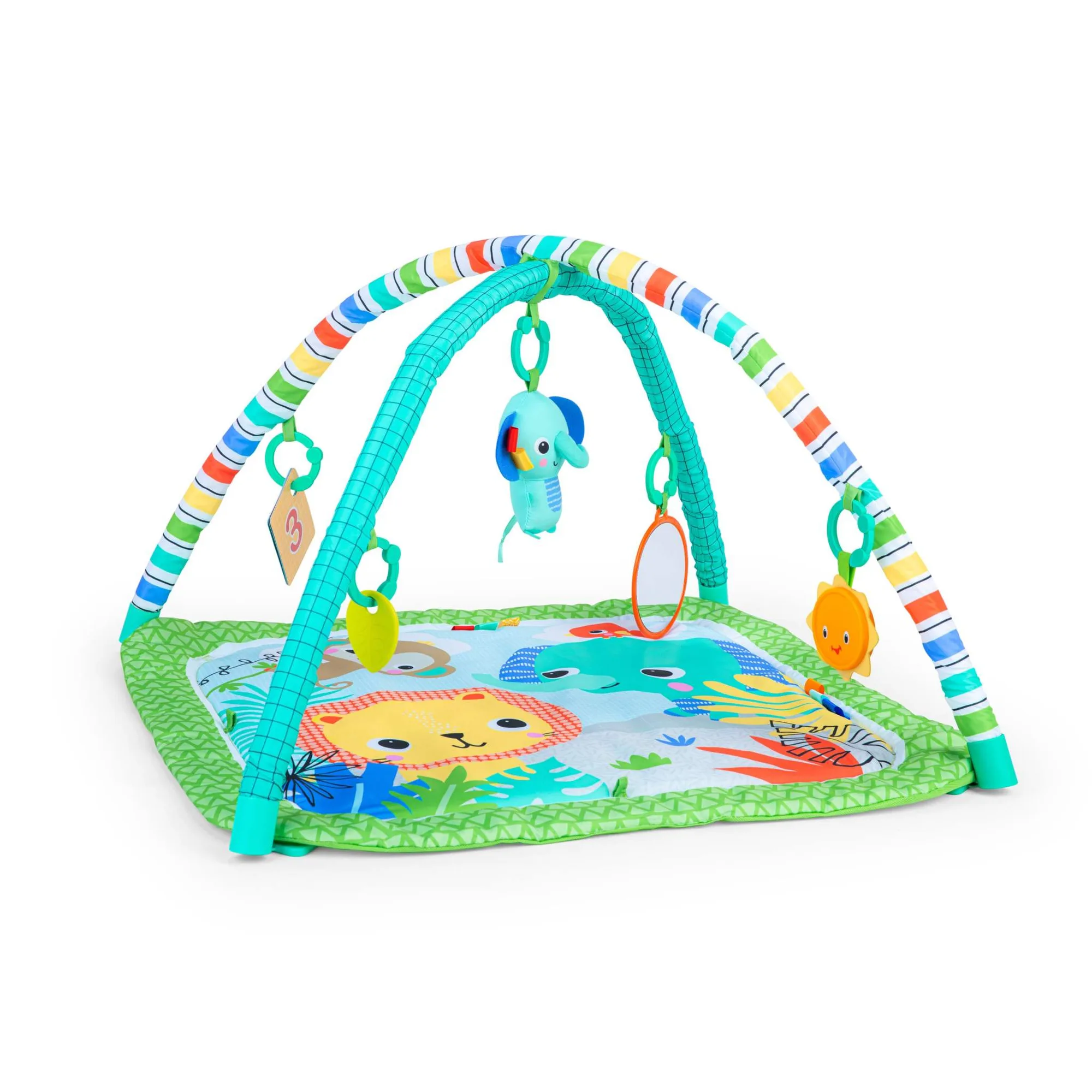 Thảm Hoạt Động Bright Starts Wild Wiggles: Mẹo Tập Nằm Sấp