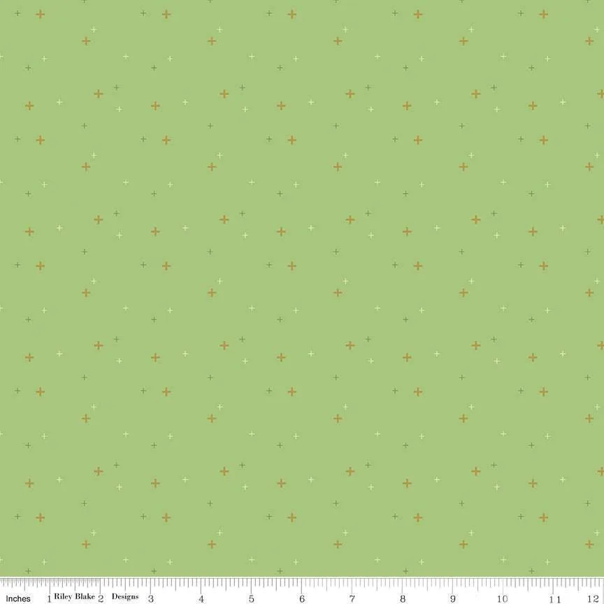 Riley Green Sparkle from Sparkler Basics by Melissa Mortenson for Riley Blake