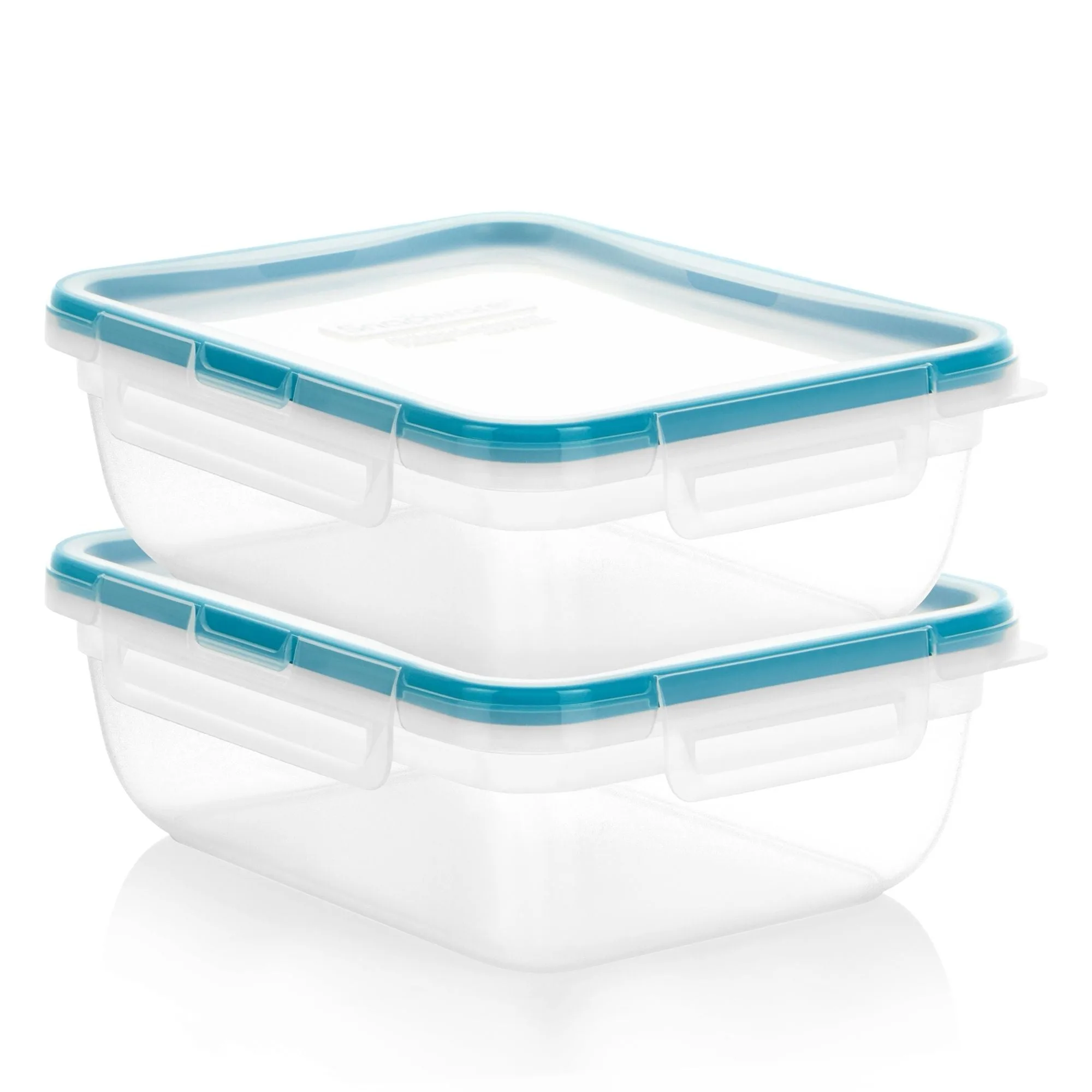 Lot de 4 boîtes rectangulaires en plastique de 8,5 tasses avec couvercles Snapware® Total Solution®