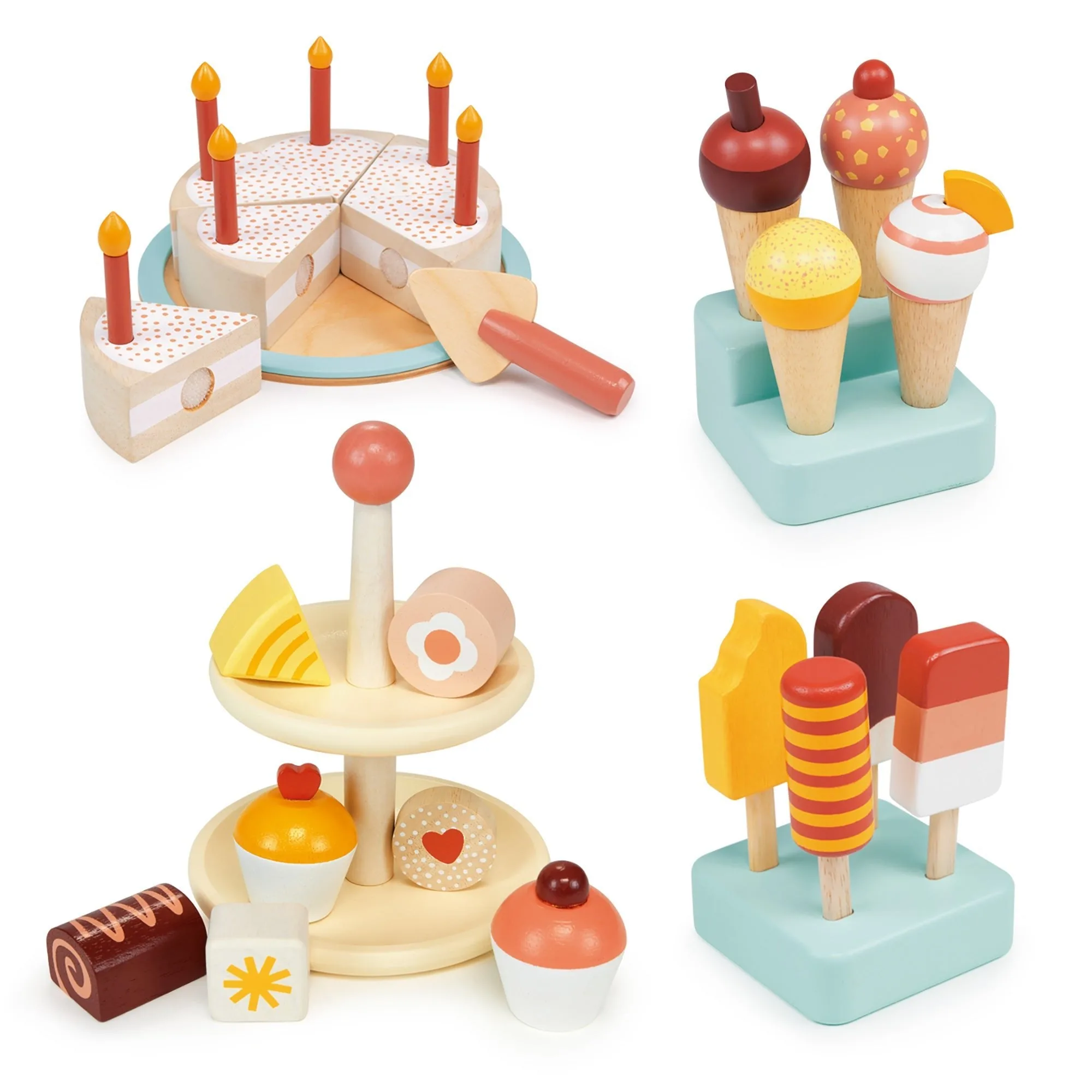 Süßigkeiten-Set: Rollenspiel-Lebensmittel für Kleinkinder