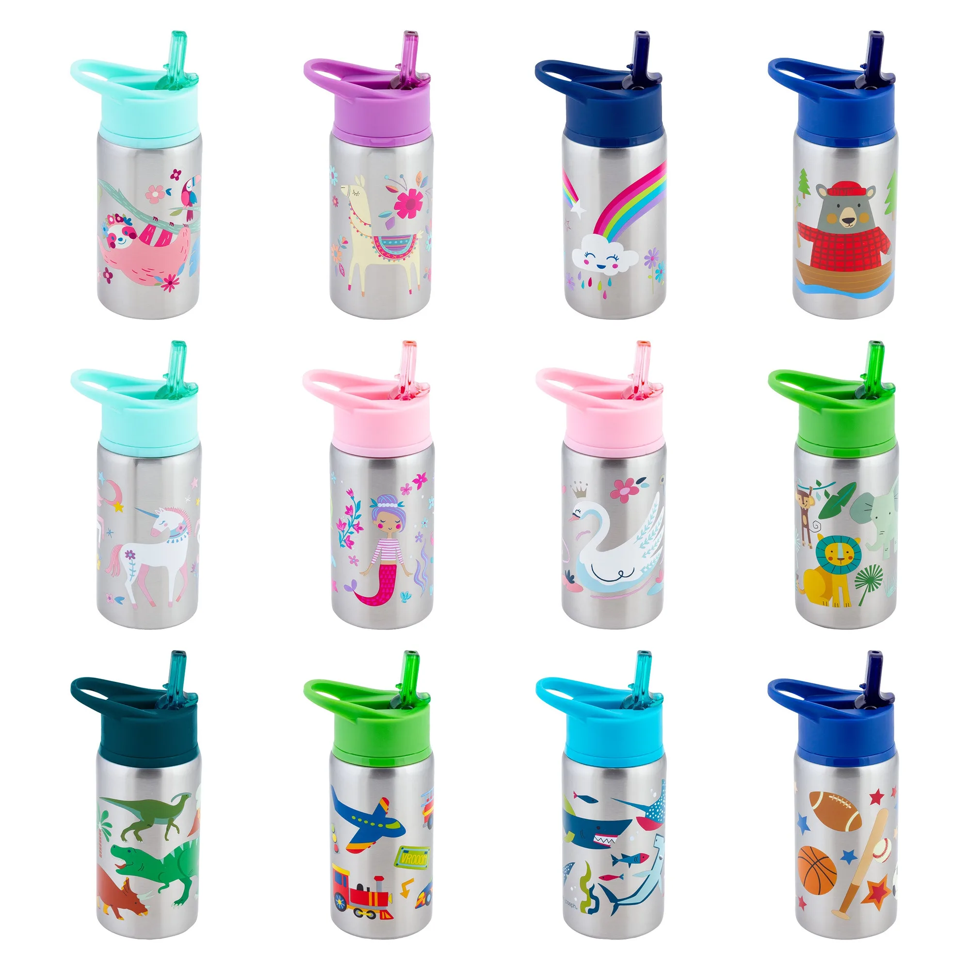 Stainless Steel Water Bottle Assortment