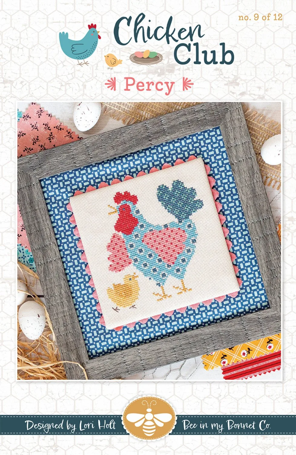 Percy Chicken Cross Stitch Pattern of the Month FAQ