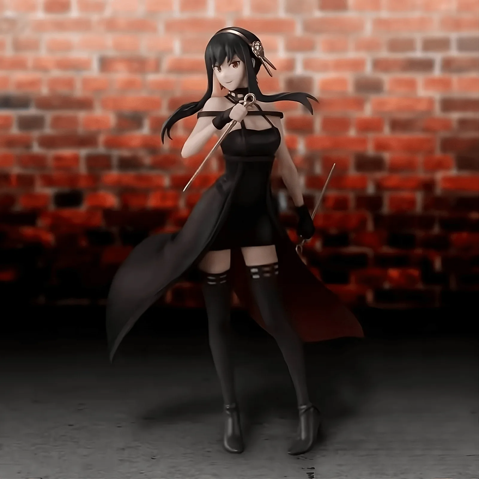 SPY×FAMILY – Yor Forger lejemorder actionfigur (16 cm PVC-model)