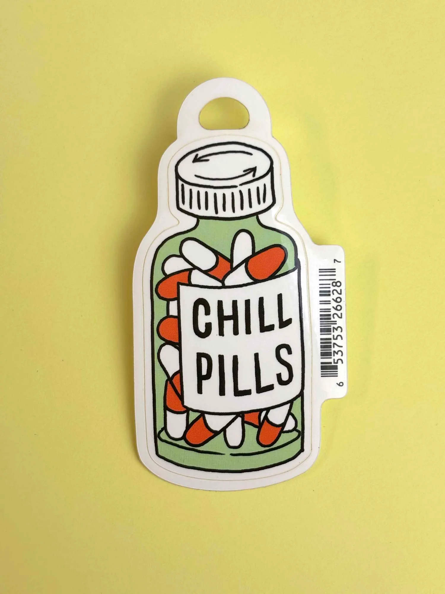 Chill Pills Sticker: Waar Plakken voor Maximaal Effect