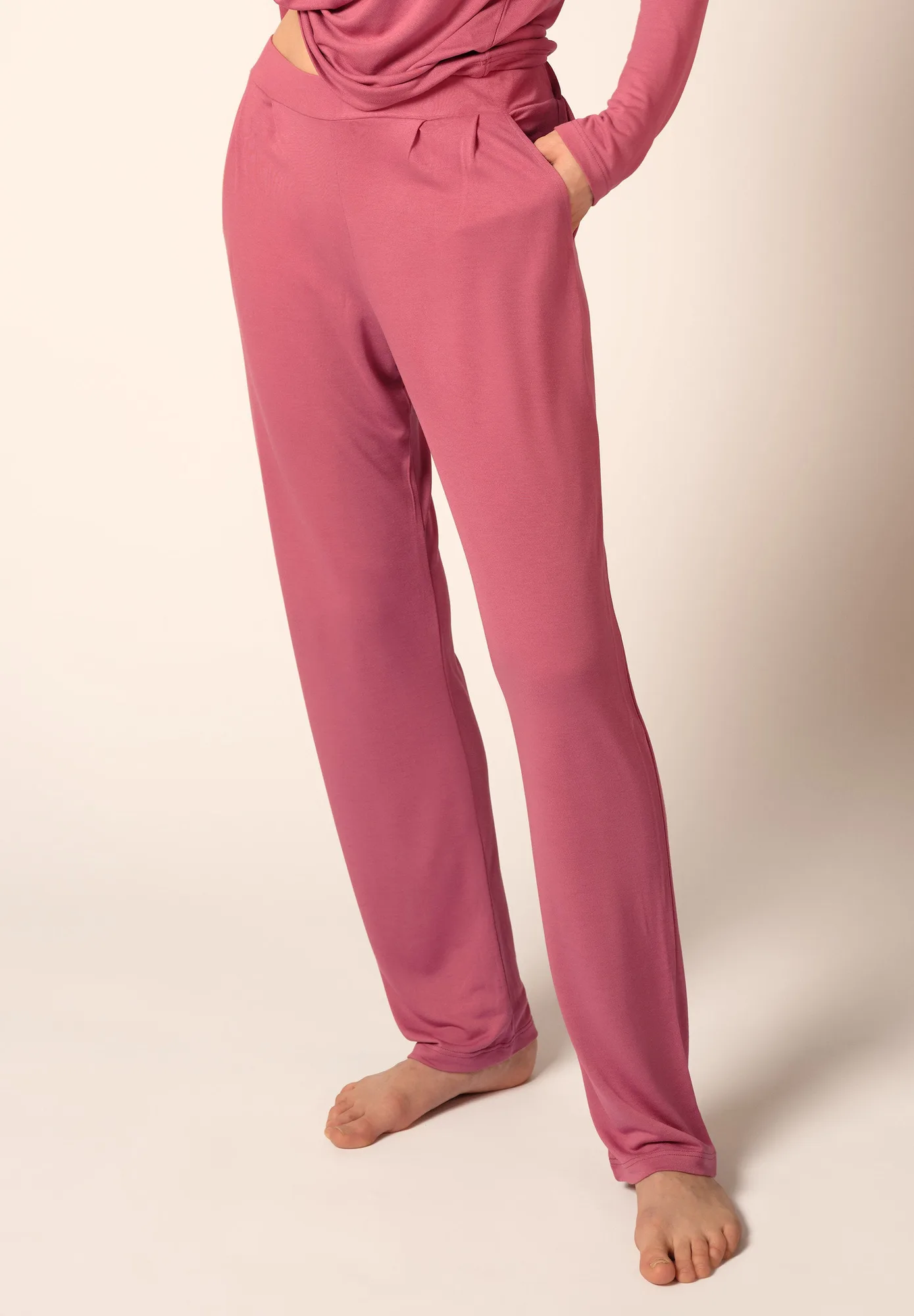 Night Basic Selection Pantaloni lunghi | rose wine 019016-01H205
