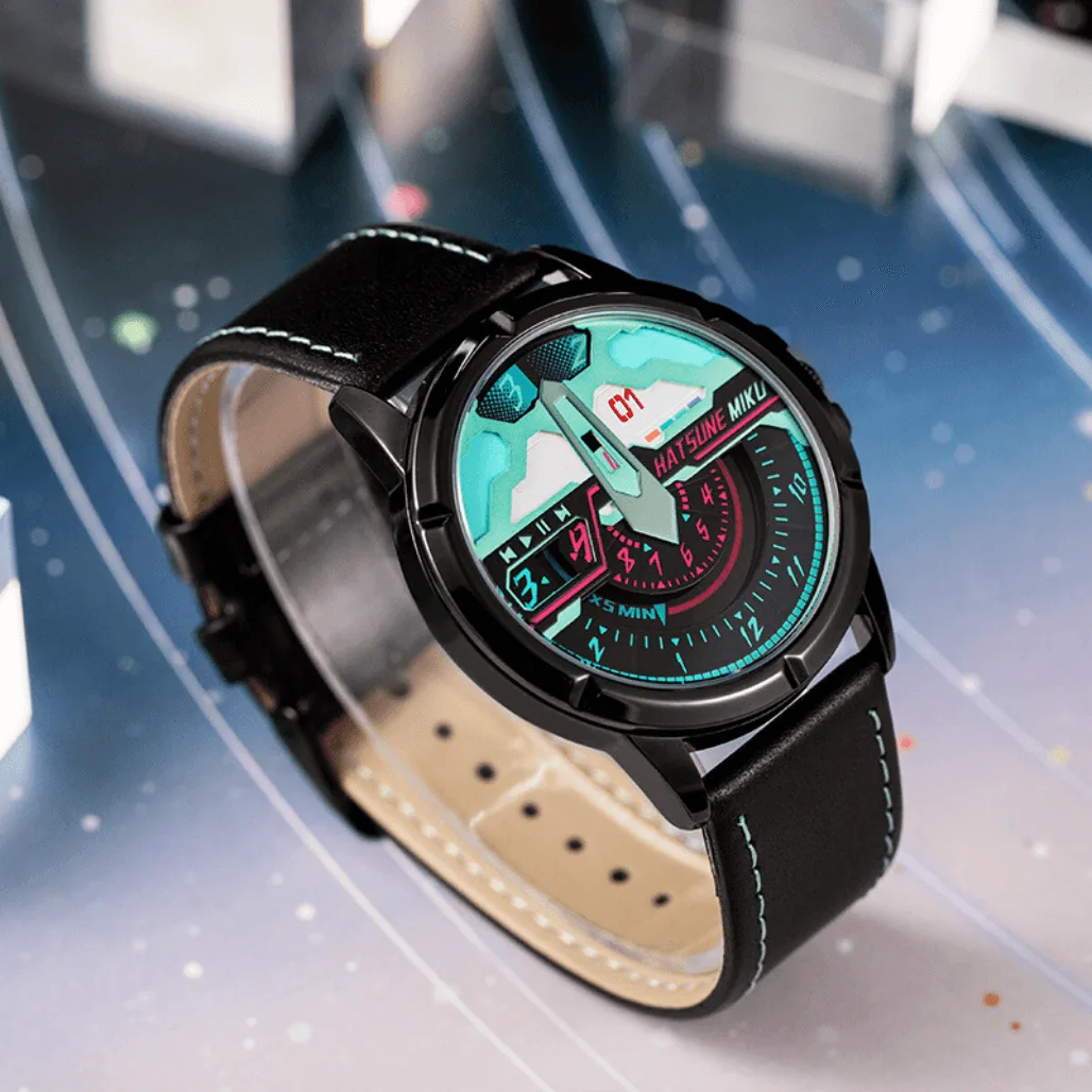 Lucky Stone Future Tone Hatsune Miku Wristwratch