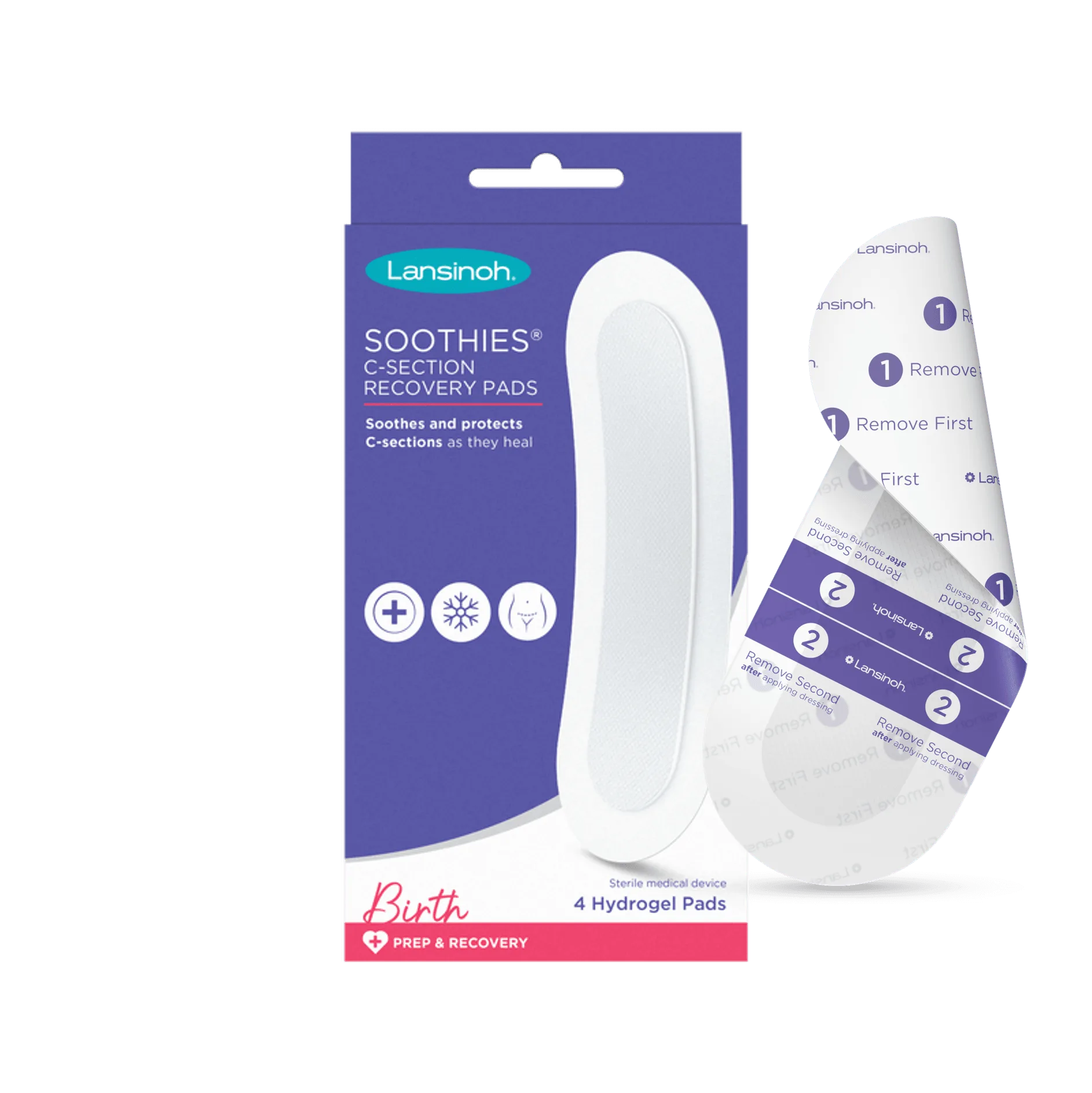 แผ่นรองฟื้นฟูหลังผ่าคลอด Soothies: วิธีใช้เพื่อการรักษา
