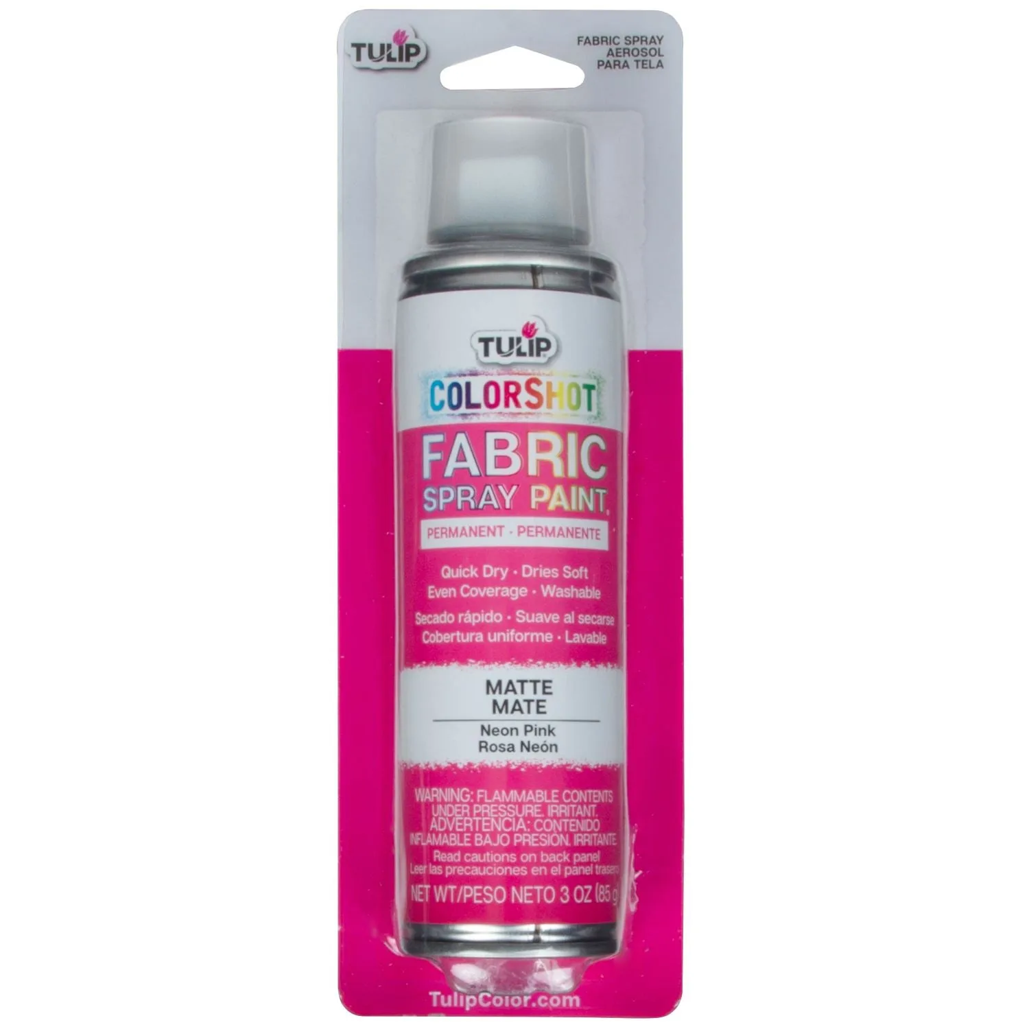 Tulip ColorShot Fabric Spray Pink
