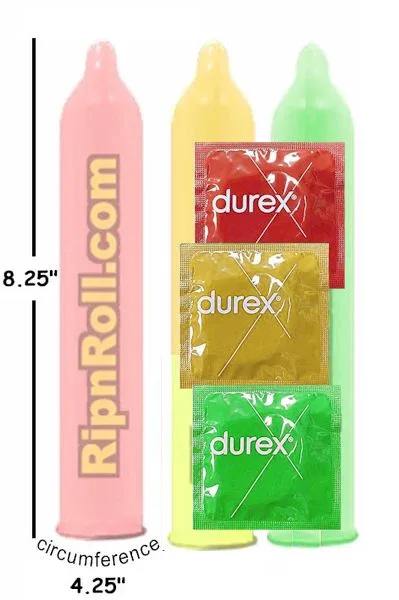 Préservatifs Durex saveurs tropicales - RipnRoll.com