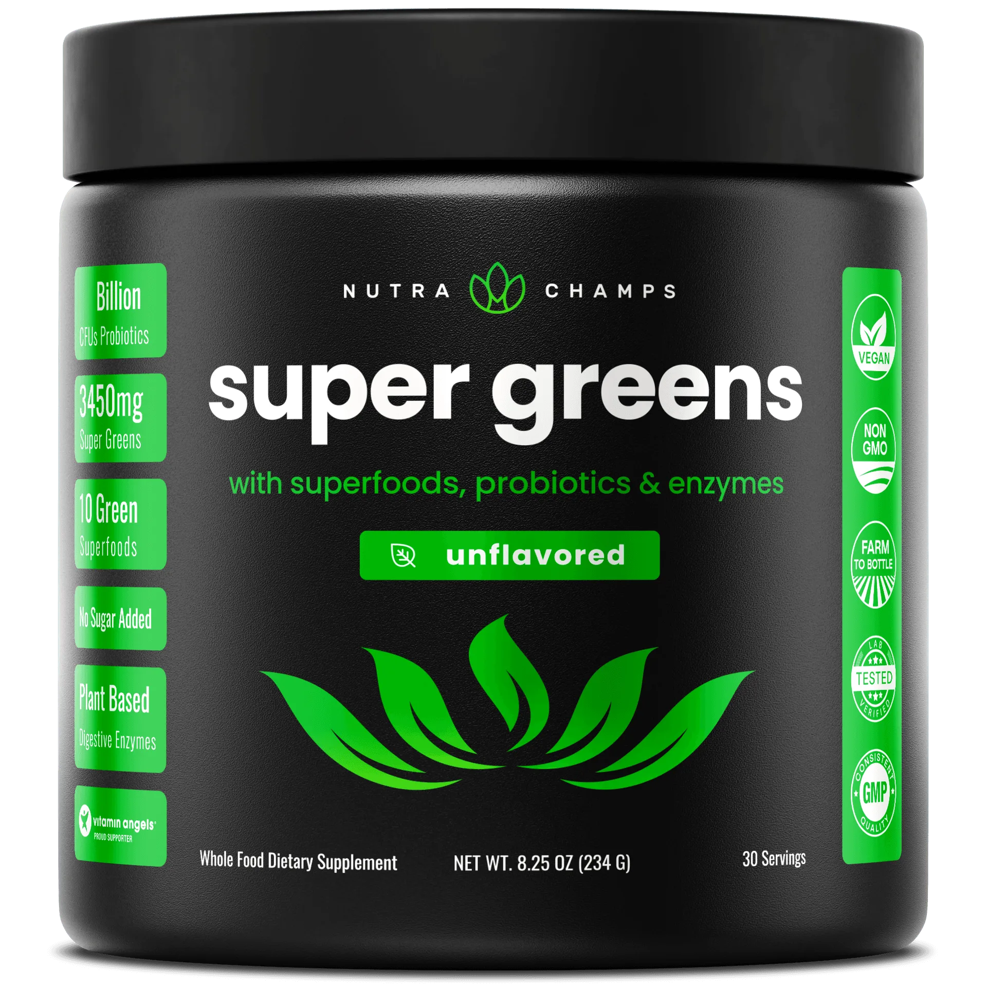 Super Greens bez příchutě