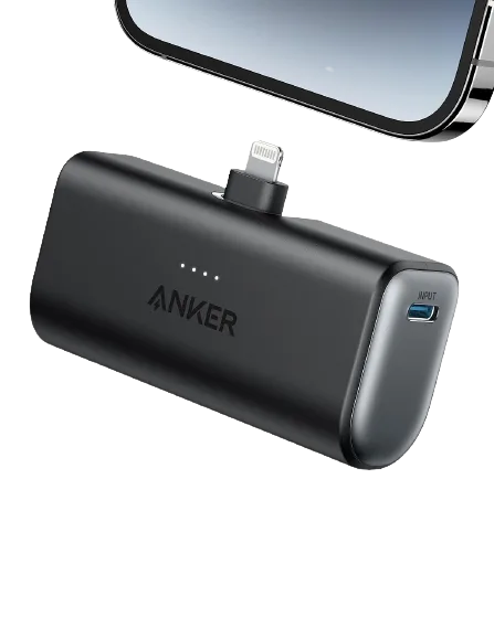 Como utilizar o Nano Power Bank com conetor Lightning integrado
