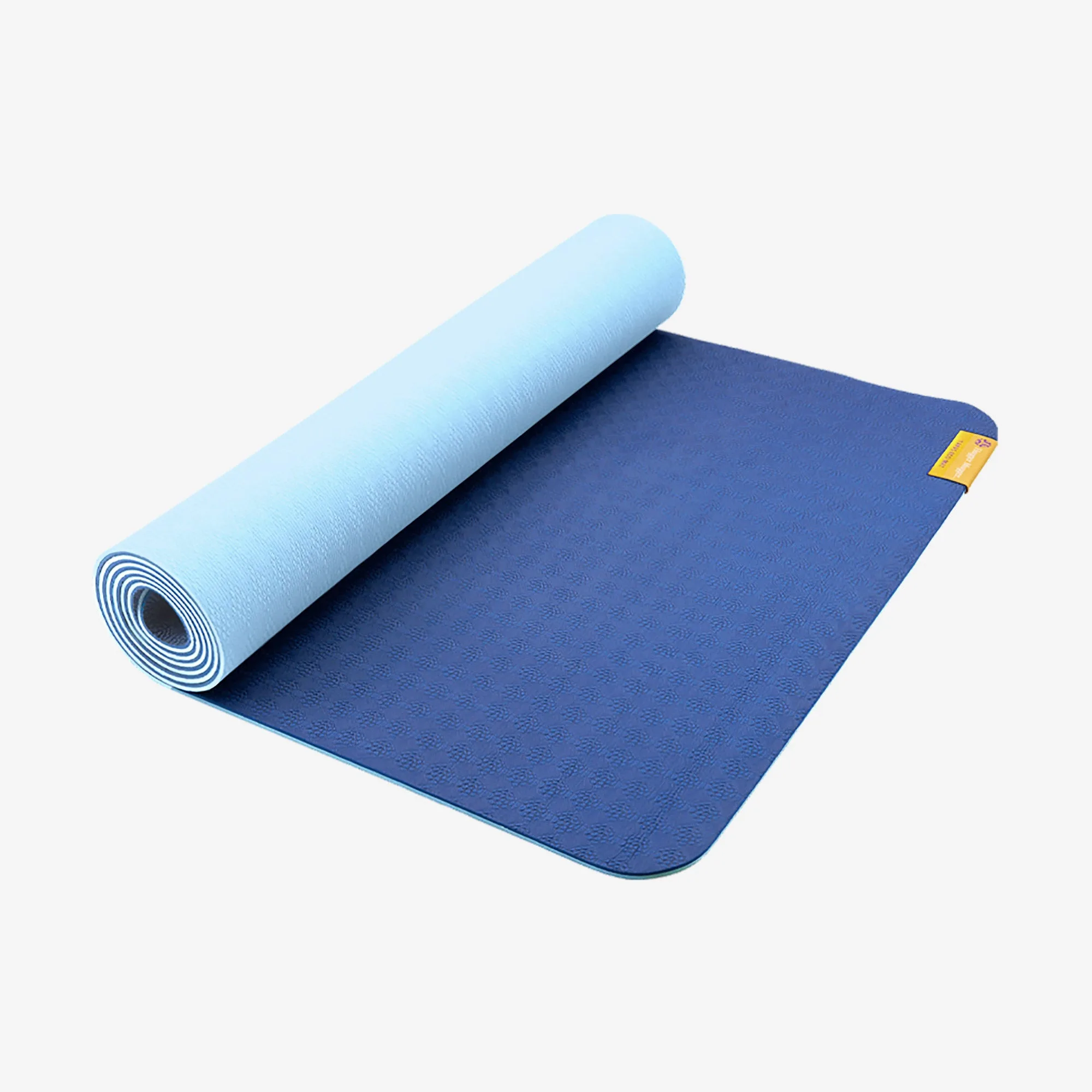 Brique de yoga en mousse marbrée : adhérence et poids