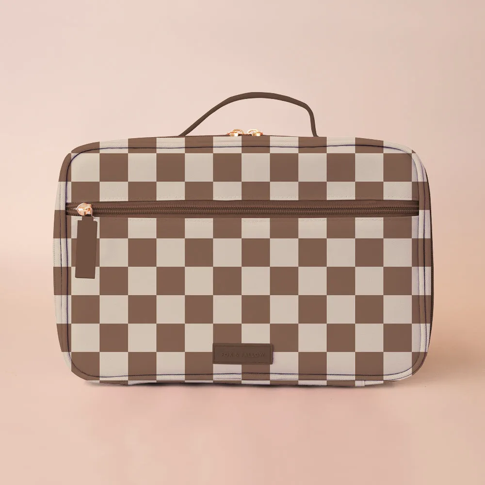 Walnut Check Large Lunch Bag - PRE-ORDER (OCTOBER)