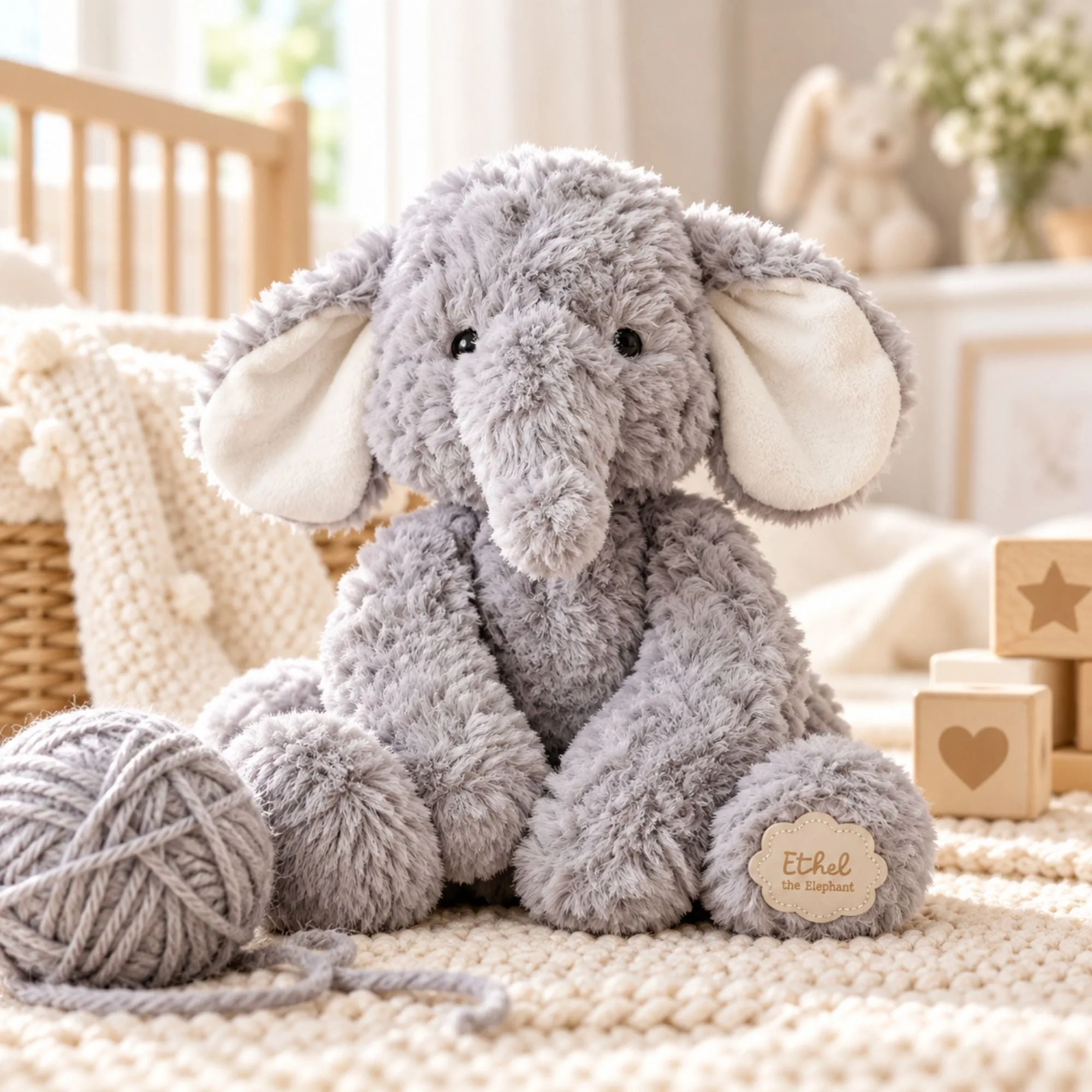 Hoe kies je een gepersonaliseerde pluche olifant als cadeau voor een baby?