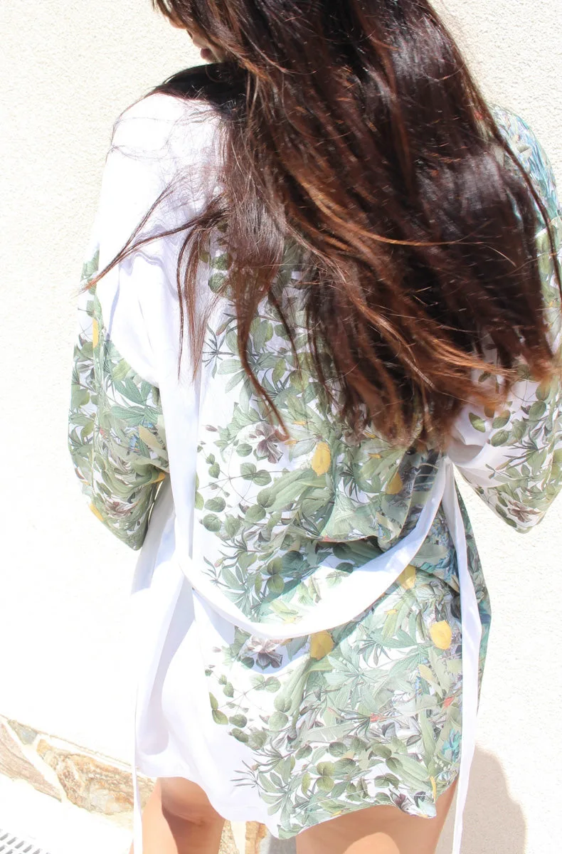 Kimono für Entspannung und Schlaf stylen