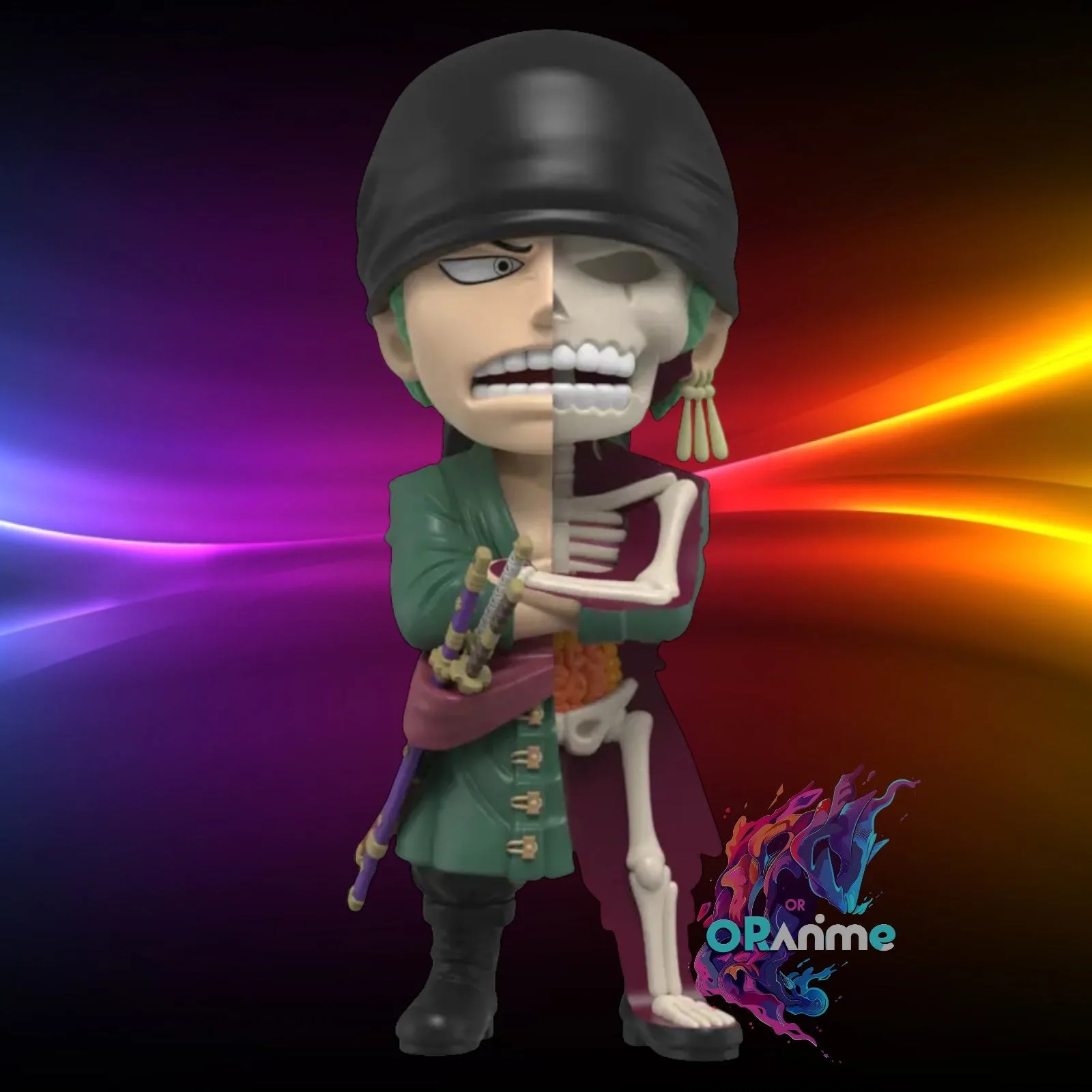 Mighty Jaxx - XXRAY - One Piece - Zoro Wanted Series