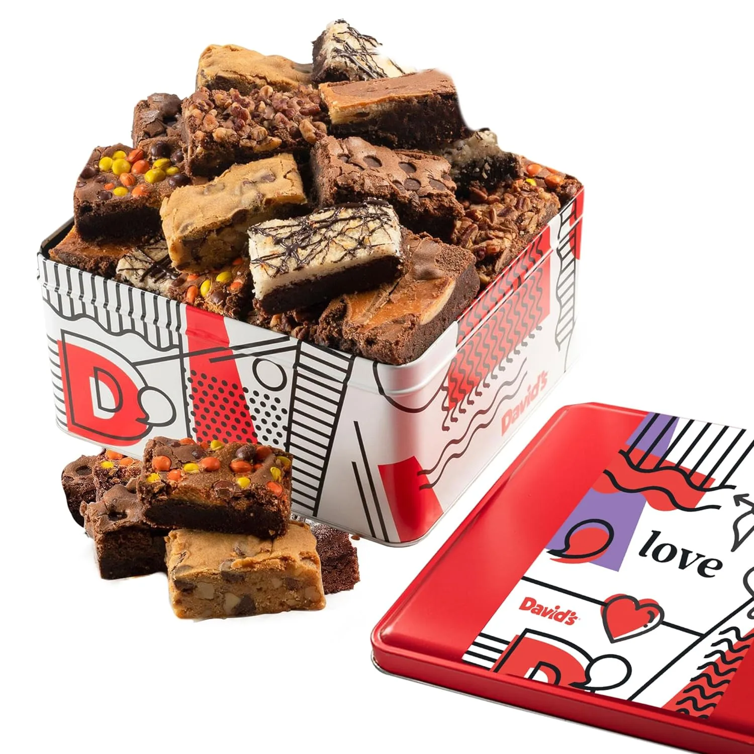 Krabička brownies I Love You Assorted: Co očekávat