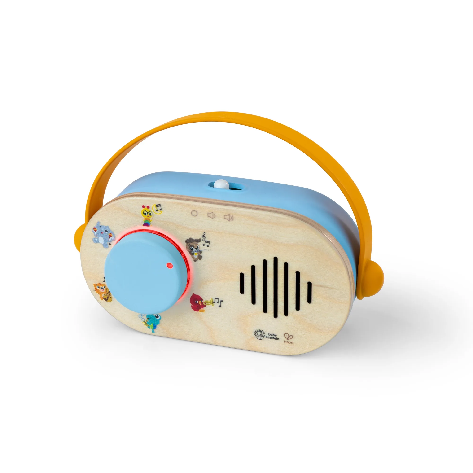 Como usar a Rádio Baby Einstein Discovery para brincadeiras musicais