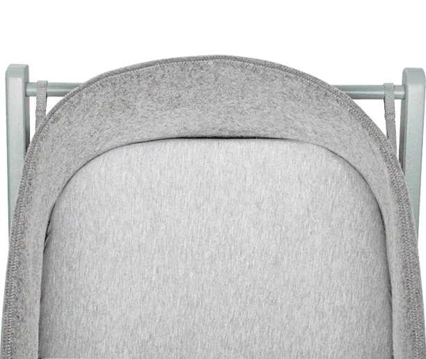 Value Pack | 5 Woolnest Moses Basket Fitted Sheets - Melange Grey