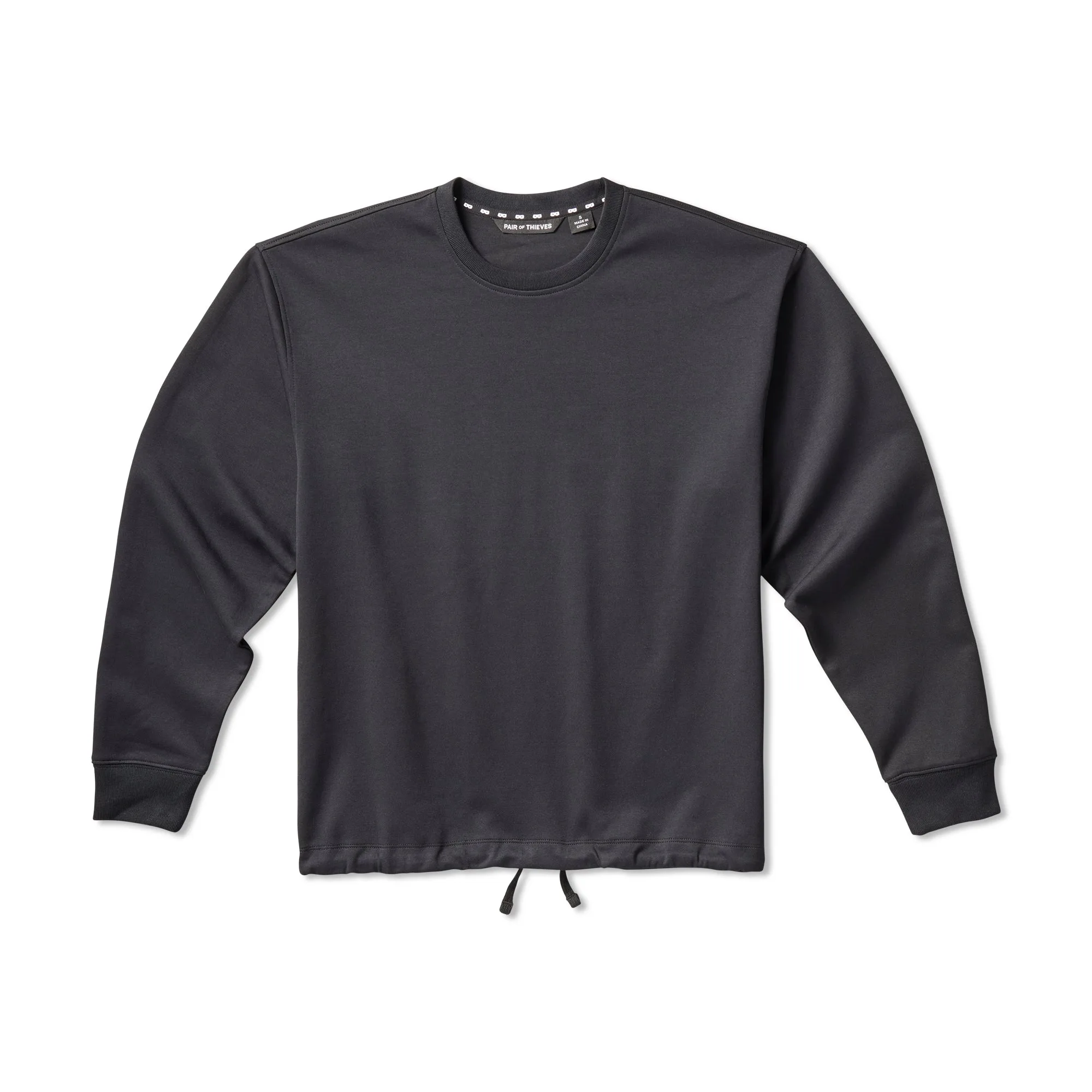 Off Duty Relaxed Crew Pullover