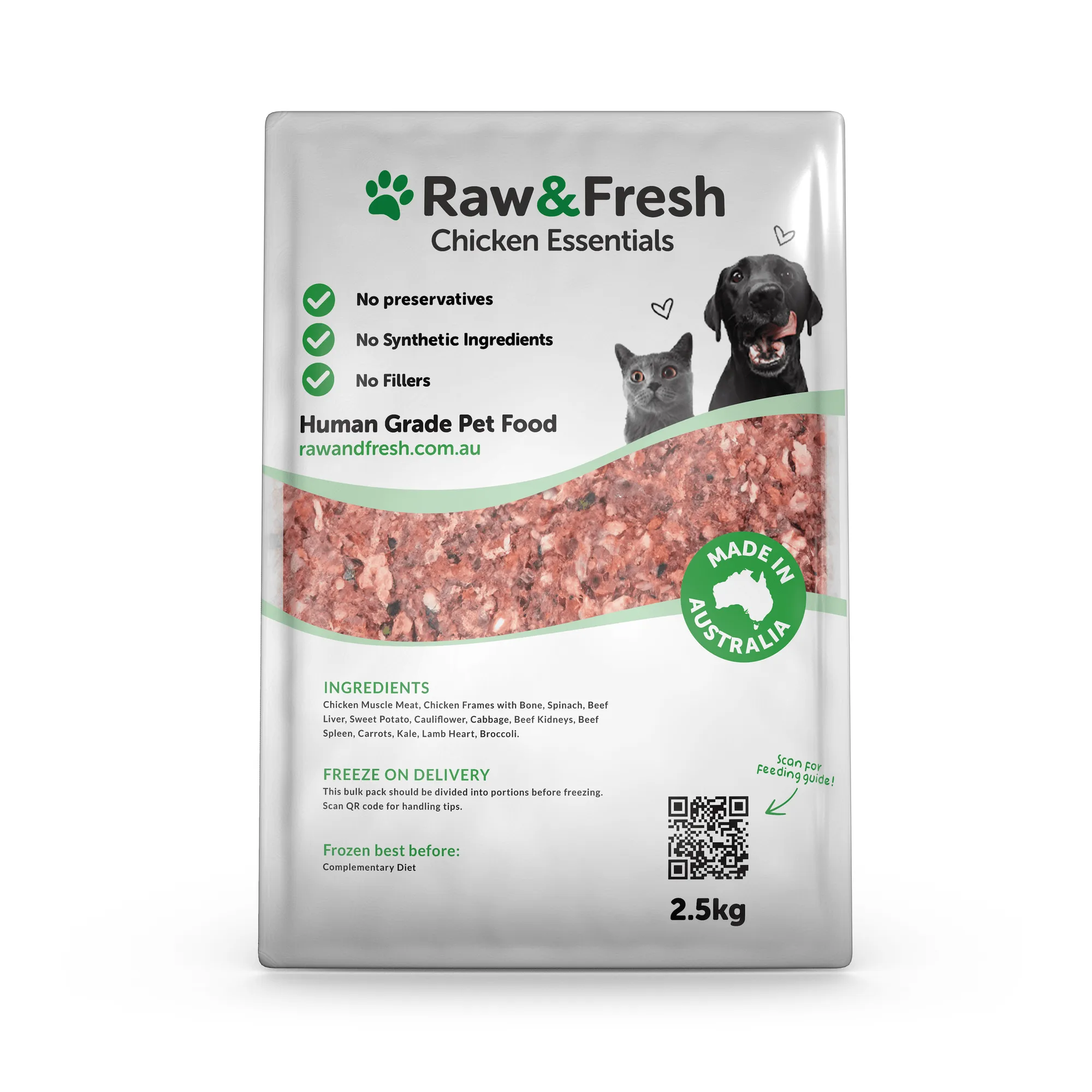 Chicken Bulk Pack vs Essentials for Dogs