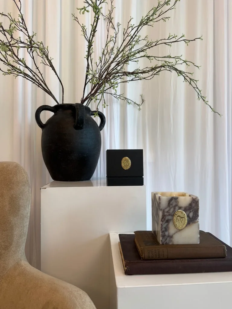 How to Care for Your Stone and Marble Candles: ALPI GREEN and CALACATTA VIOLA