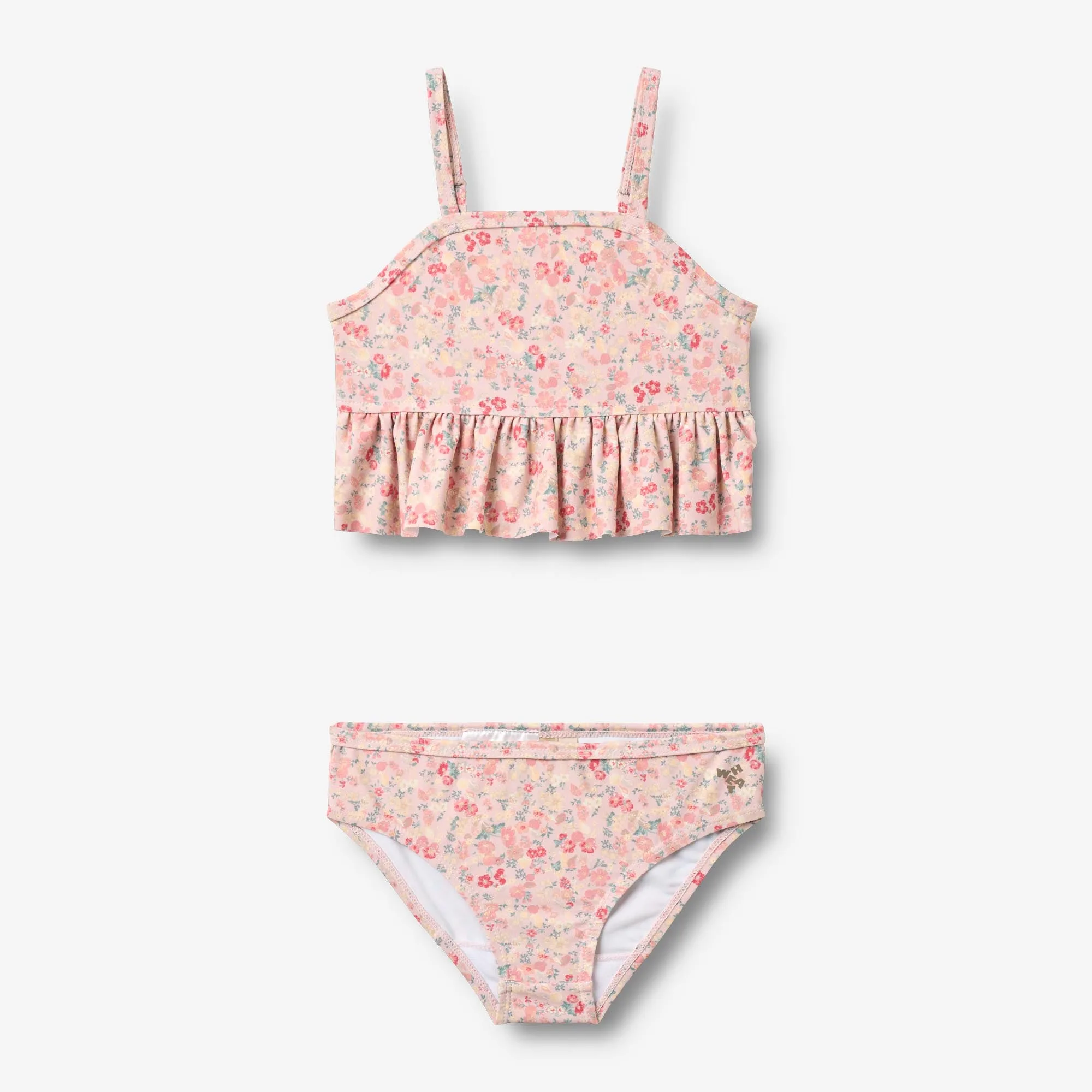 Bikini Lærke - flores empolvadas y conchas