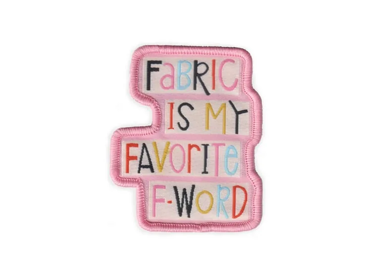 Réparer un patch en tissu F-Word sur une veste