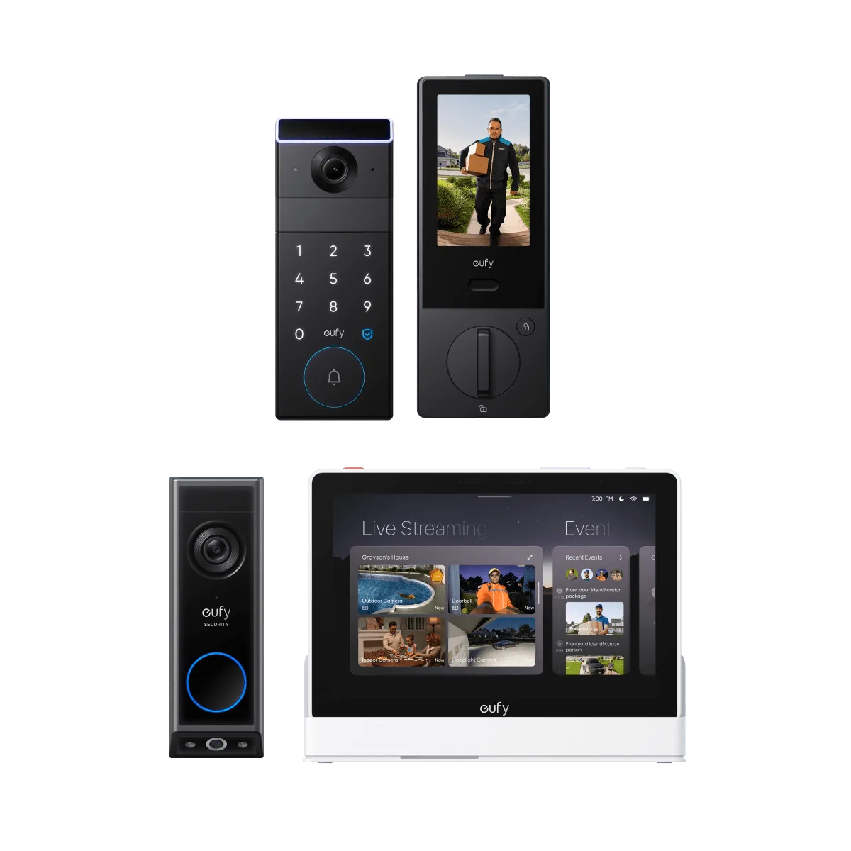 eufy FamiLock S3 Max com campainha de vídeo: Segurança para toda a entrada