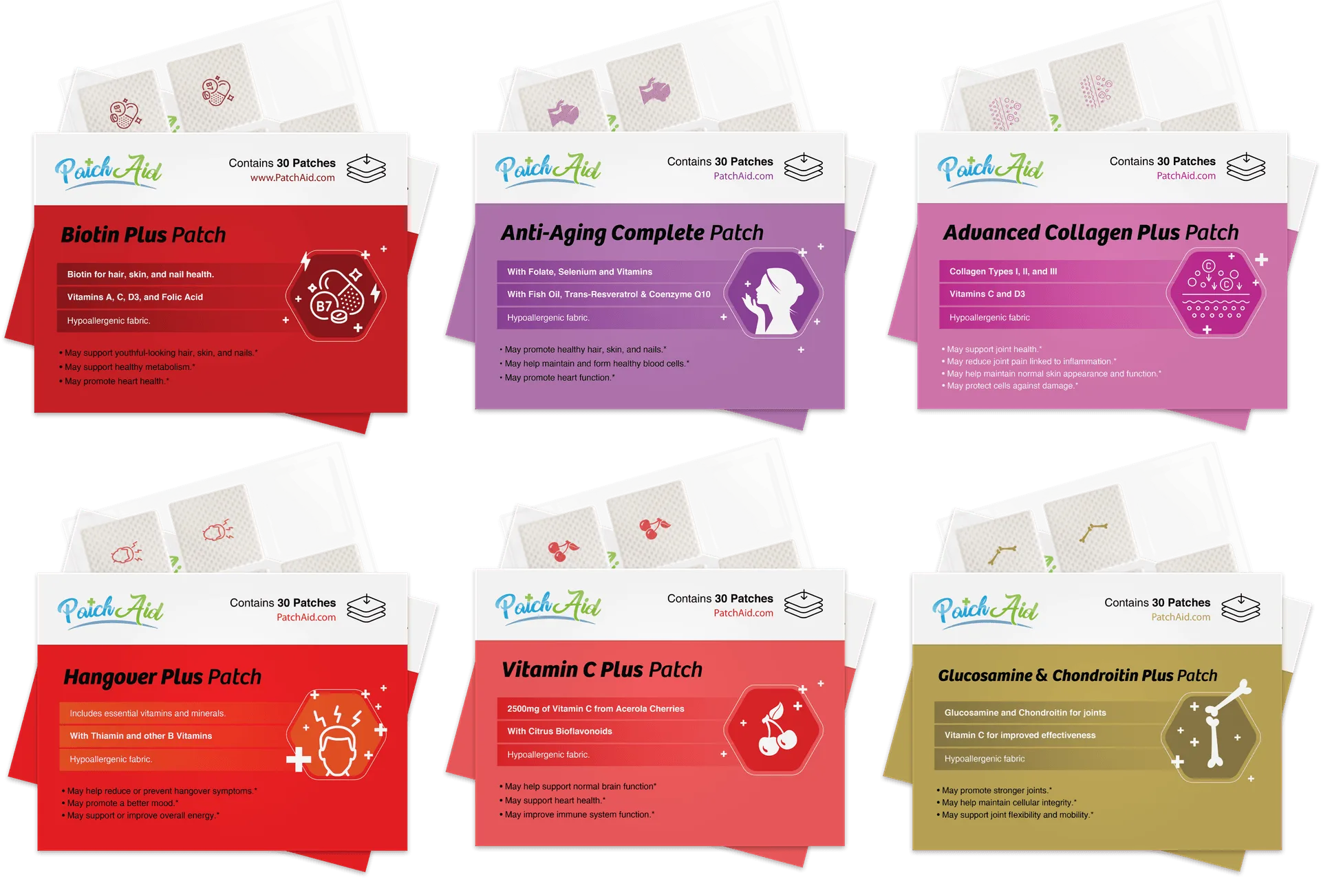 Forever Young Vitamin Patch Pack
