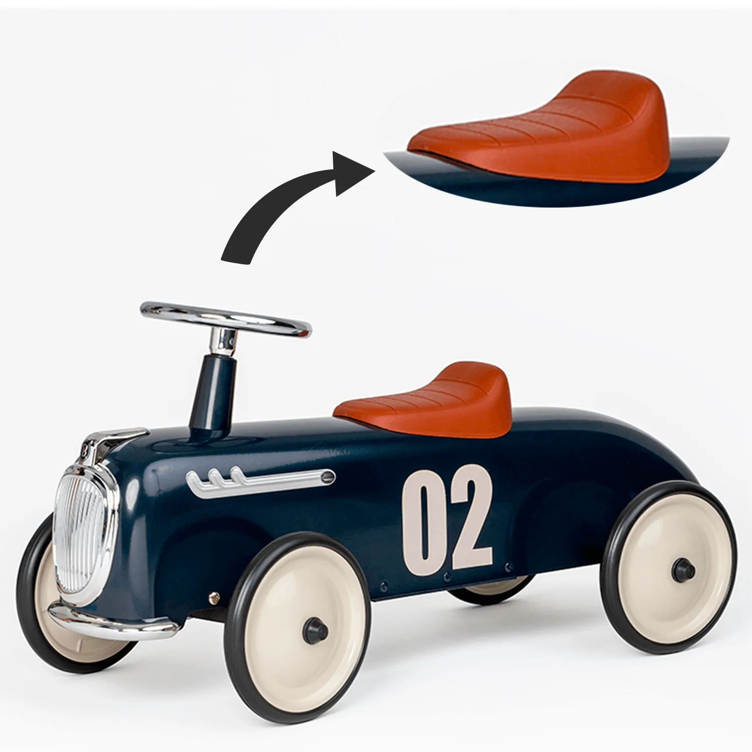 Plastic seat for Roadster Shark Blue