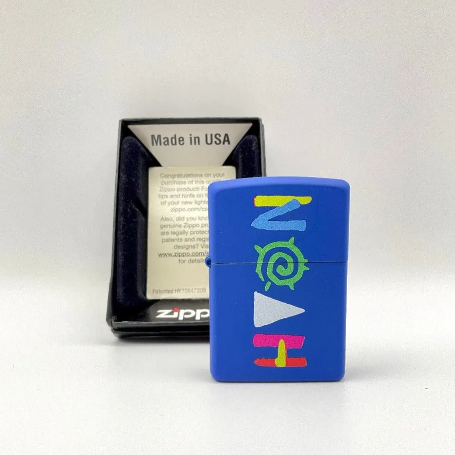 Cuidado del mechero Zippo: Noah More Core Logo Royal