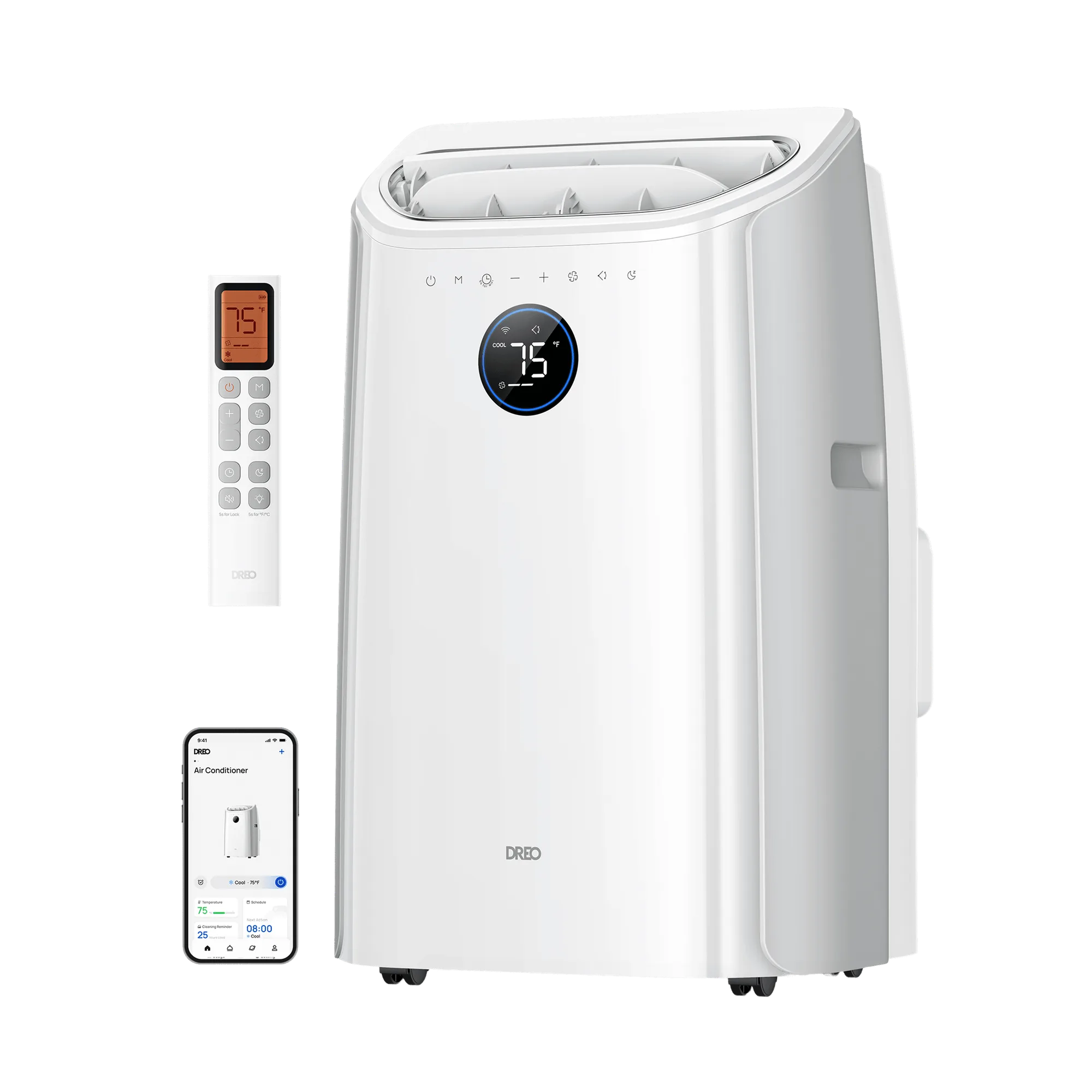 DREO Portable Air Conditioner 740S: Window Kit Setup Steps