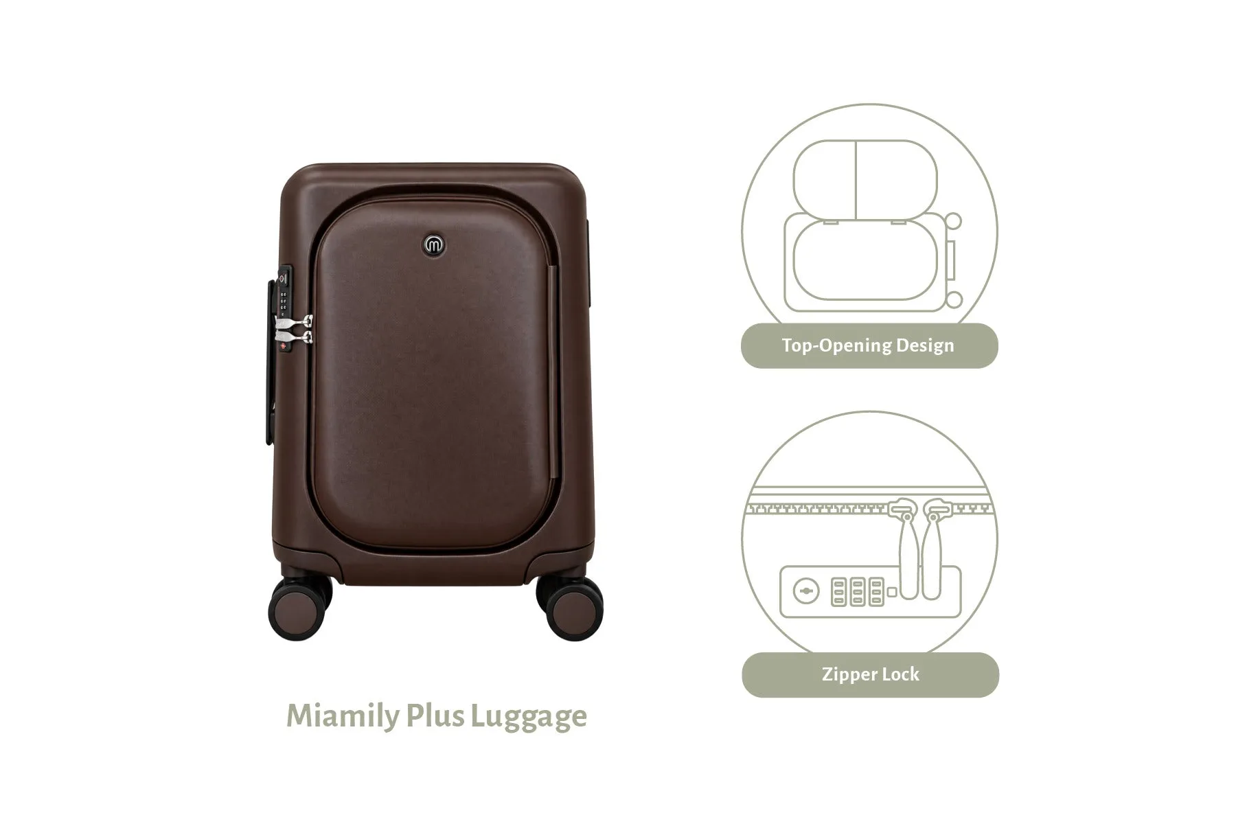 MiaMily Carry On Luggage with Built-in Seat: How It Works