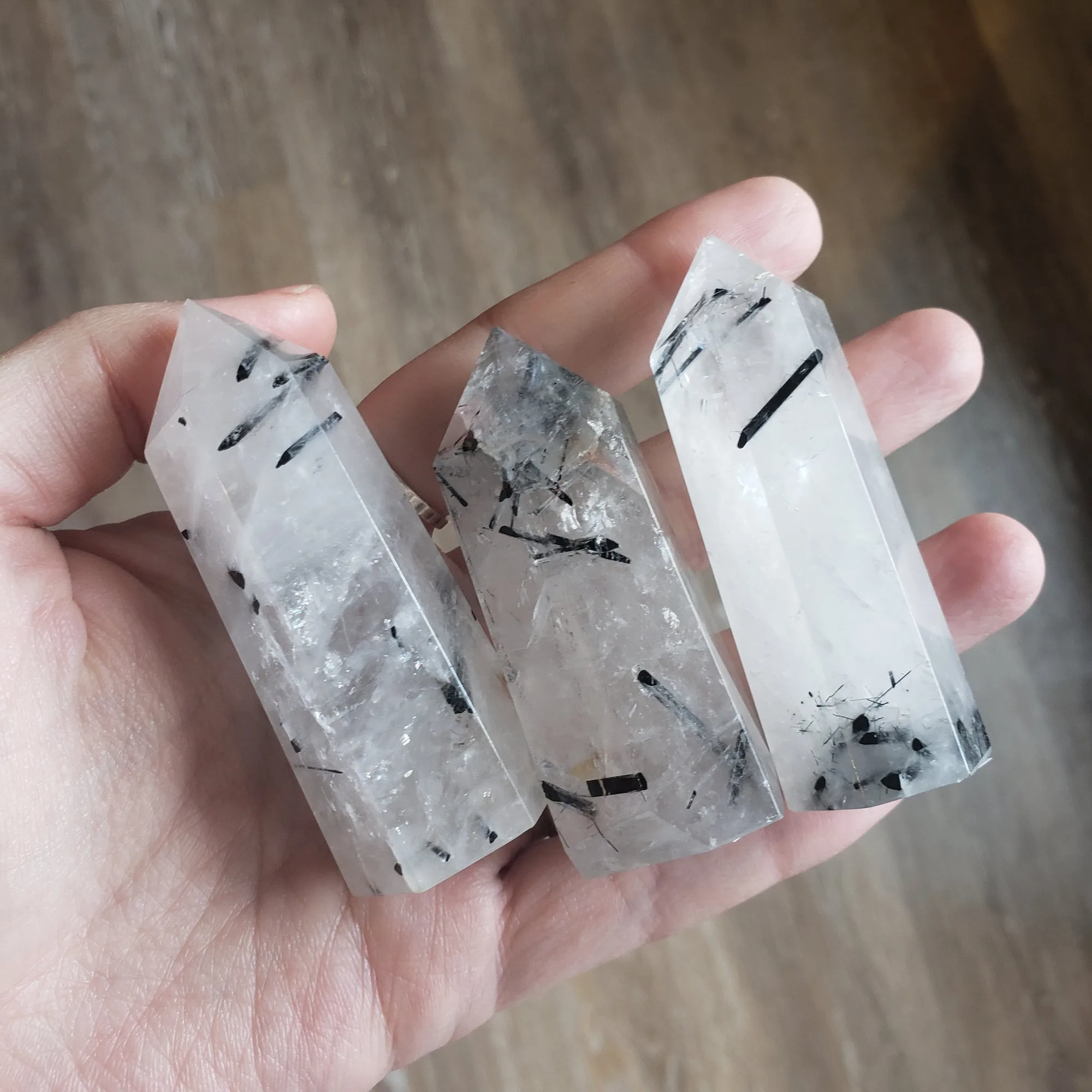 Tourmalated Quartz Obelisk