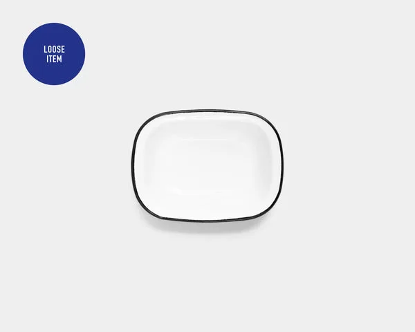 20cm Coal Black Pie Dish
