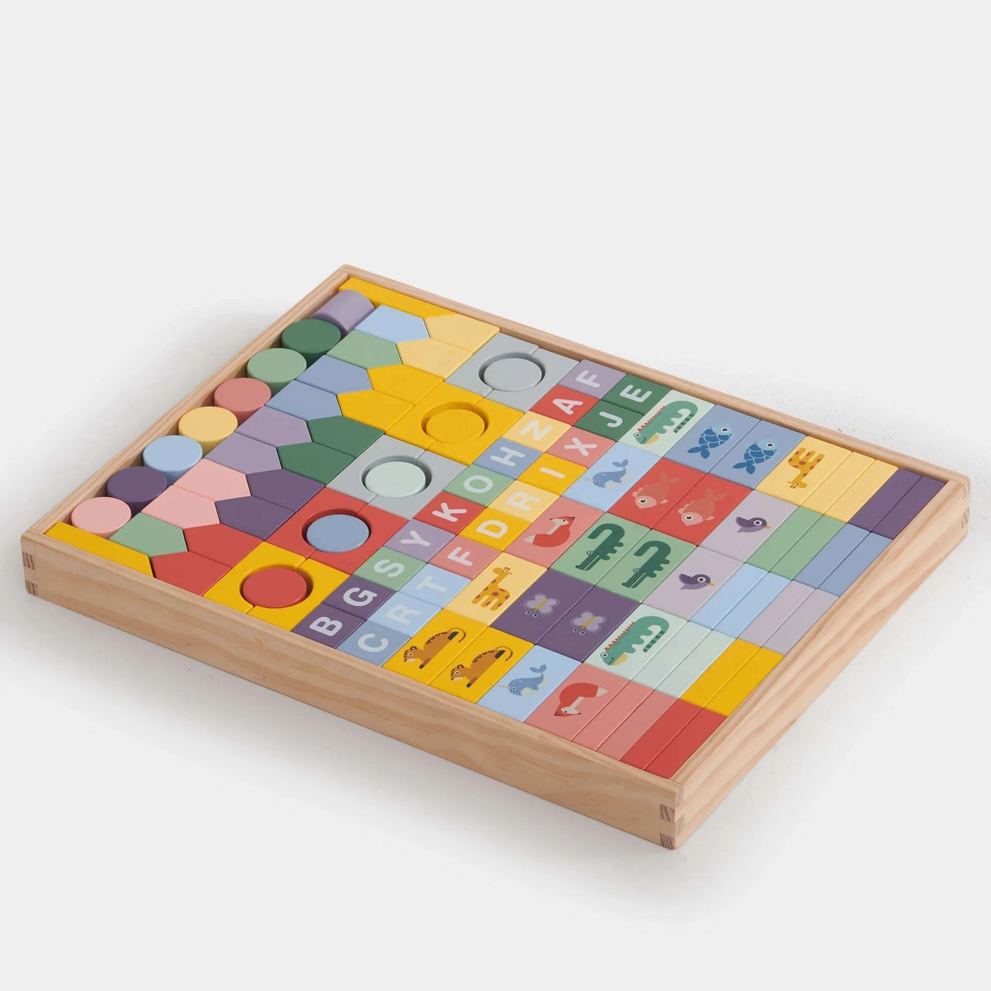 How to Use 100 Colored Blocks for Early Math and Sorting