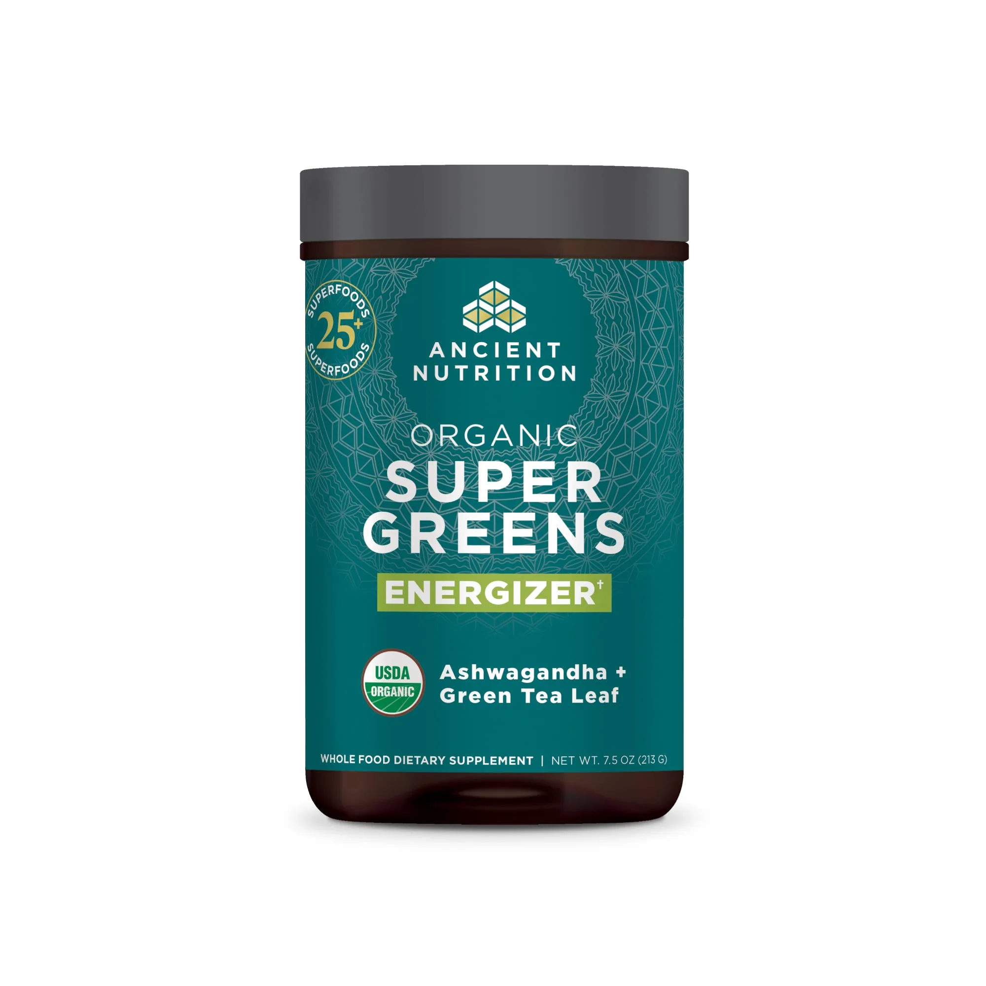 Organický SuperGreens Energizer - Ancient Nutrition
