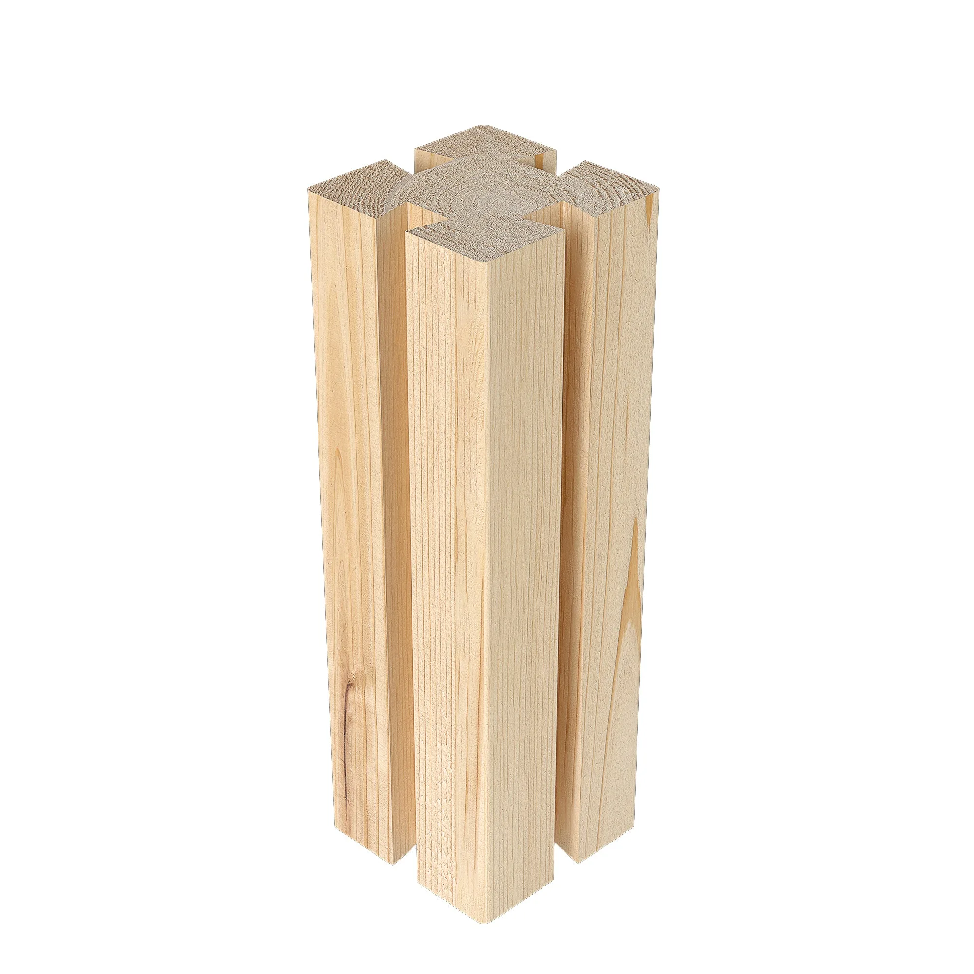 Premium Cedar Short Post 8 in x 2.5 in x 2.5 in RCS