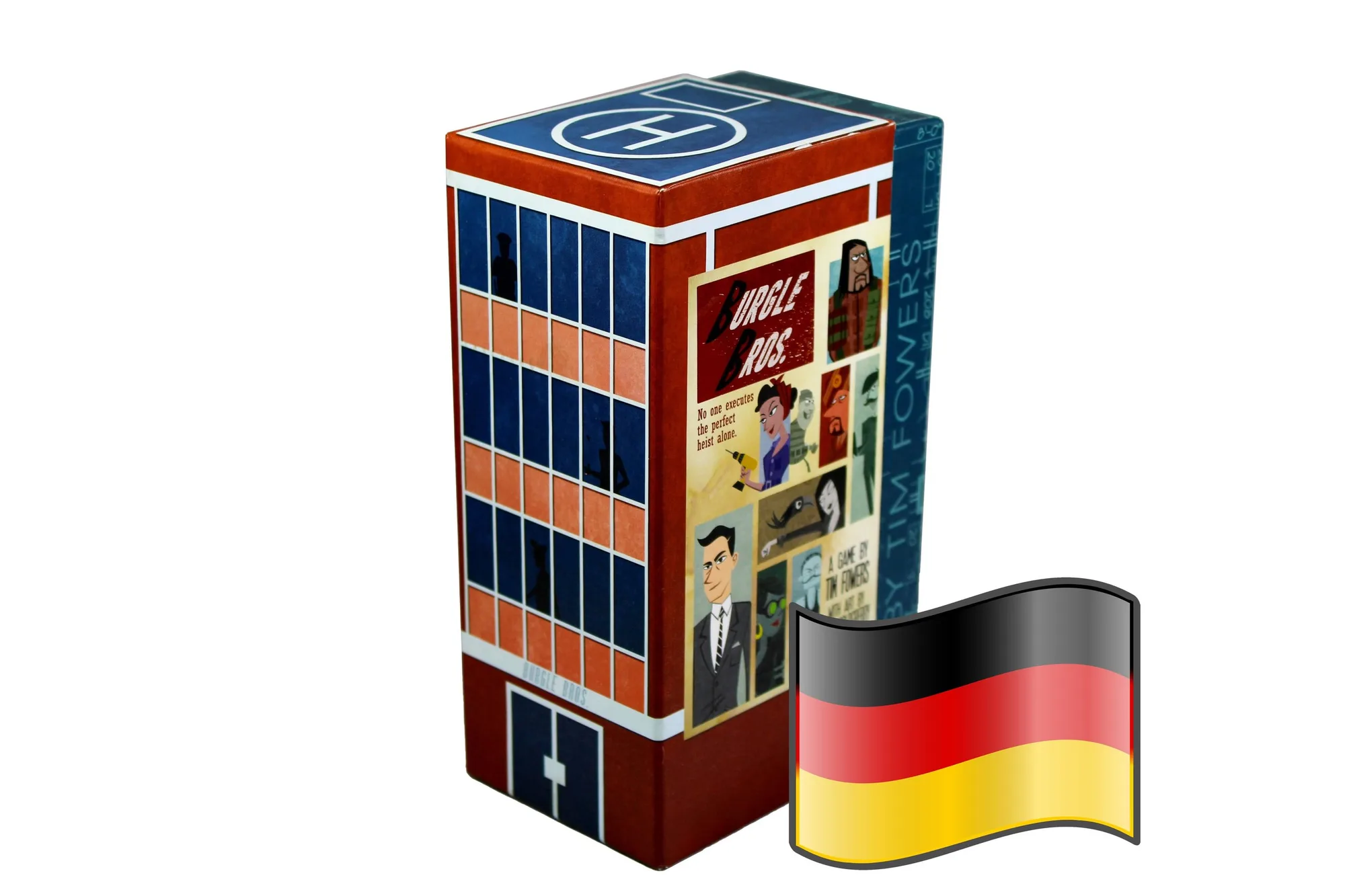Guide de mise en place et de langue de Burgle Bros Édition Allemande