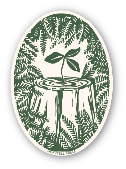Nurse Tree Ecofriendly Sticker