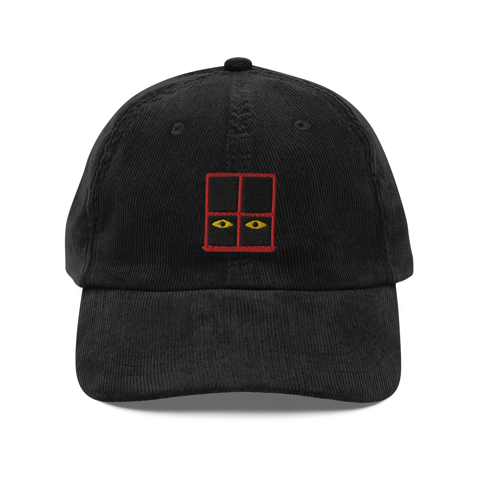 I SEE YOU red - corduroy hat