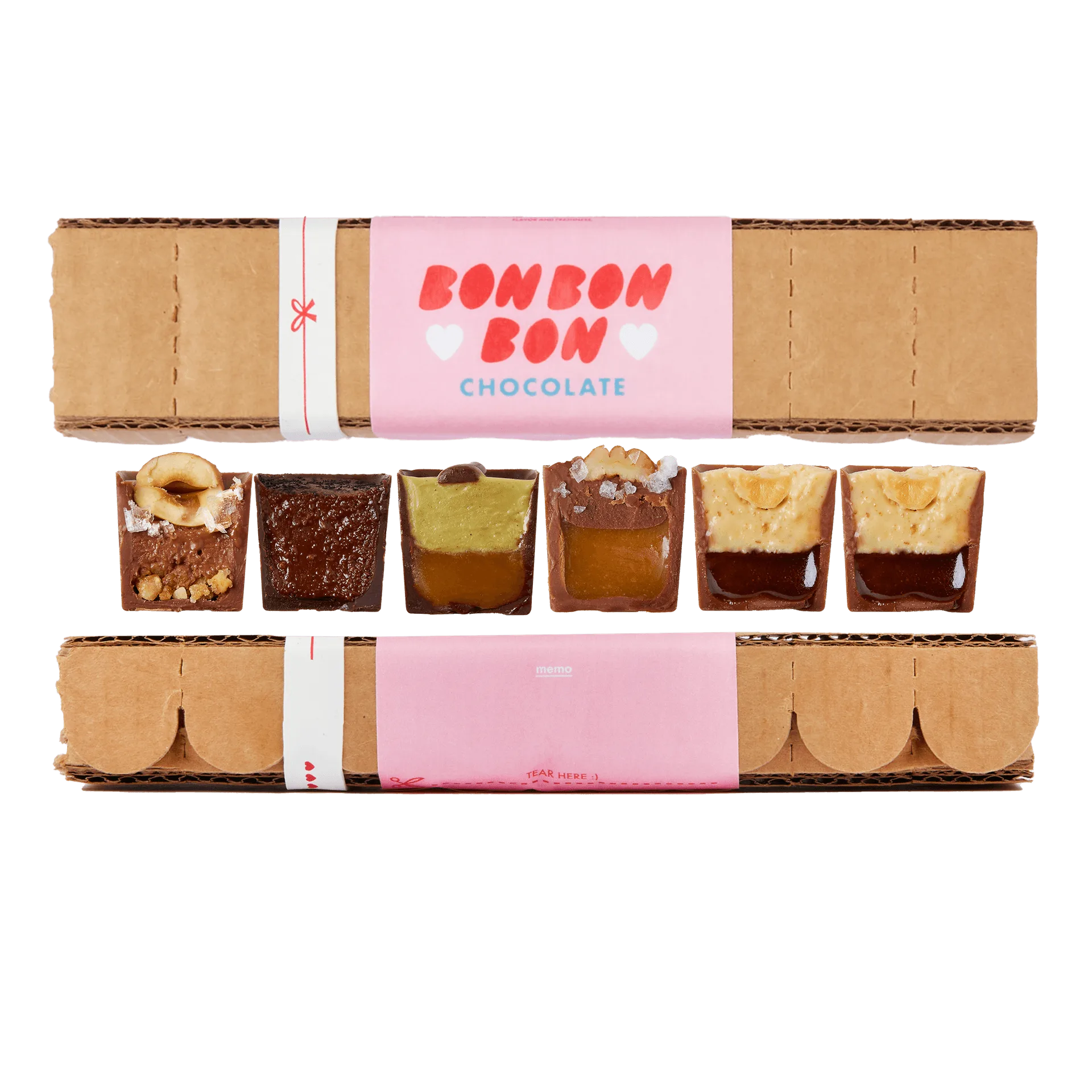 Contains Nuts Box of Bons