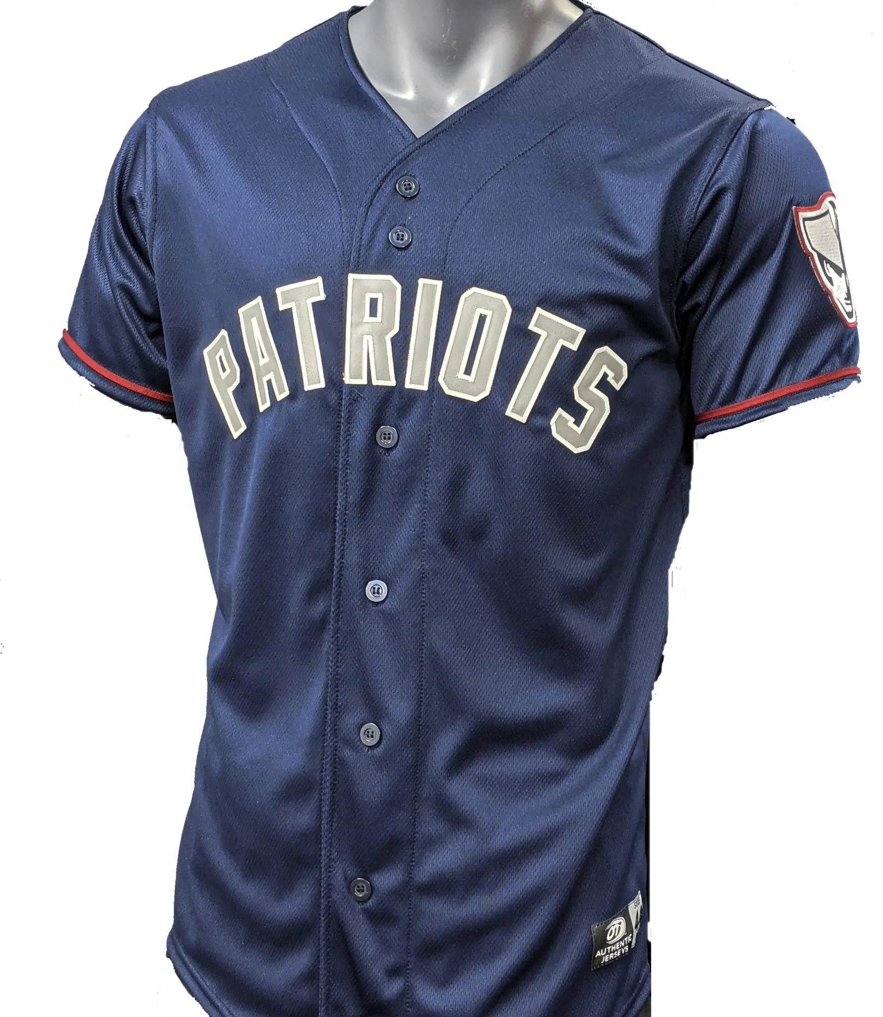 Camiseta oficial alternativa auténtica para adultos de Somerset Patriots para venta al por menor