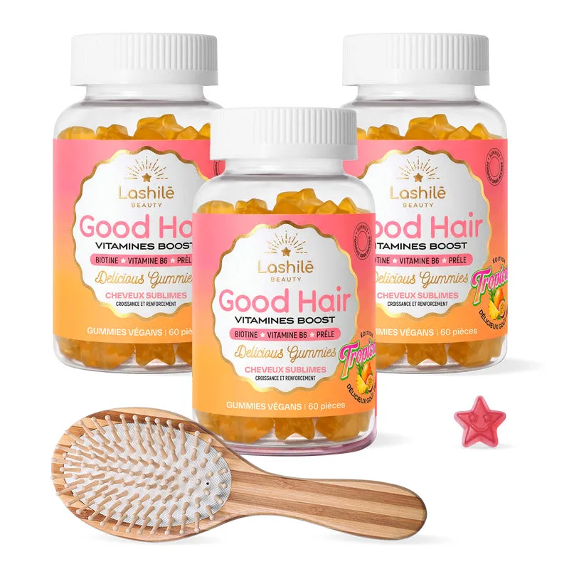 Good Hair Tropical 3 Monate: Erwartungen an das Haarwachstum