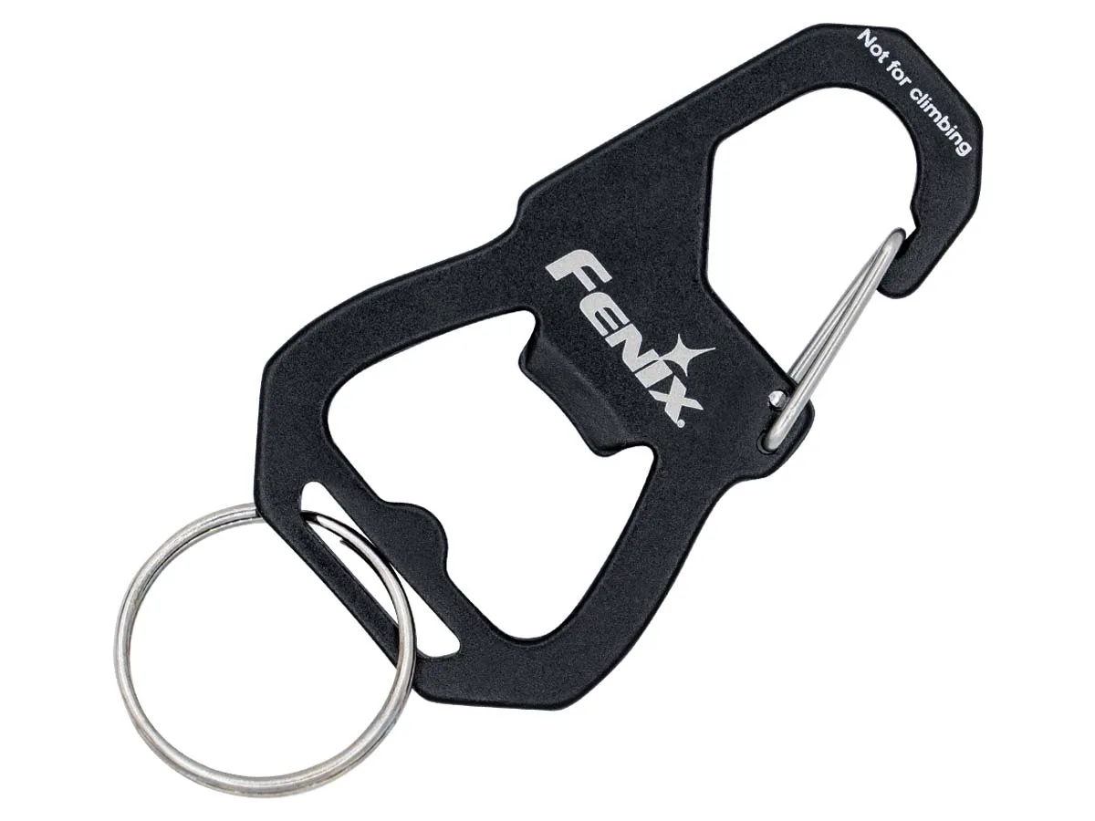 Fenix Karabiner-Schlüsselanhänger: Flaschenöffner und EDC-Werkzeug