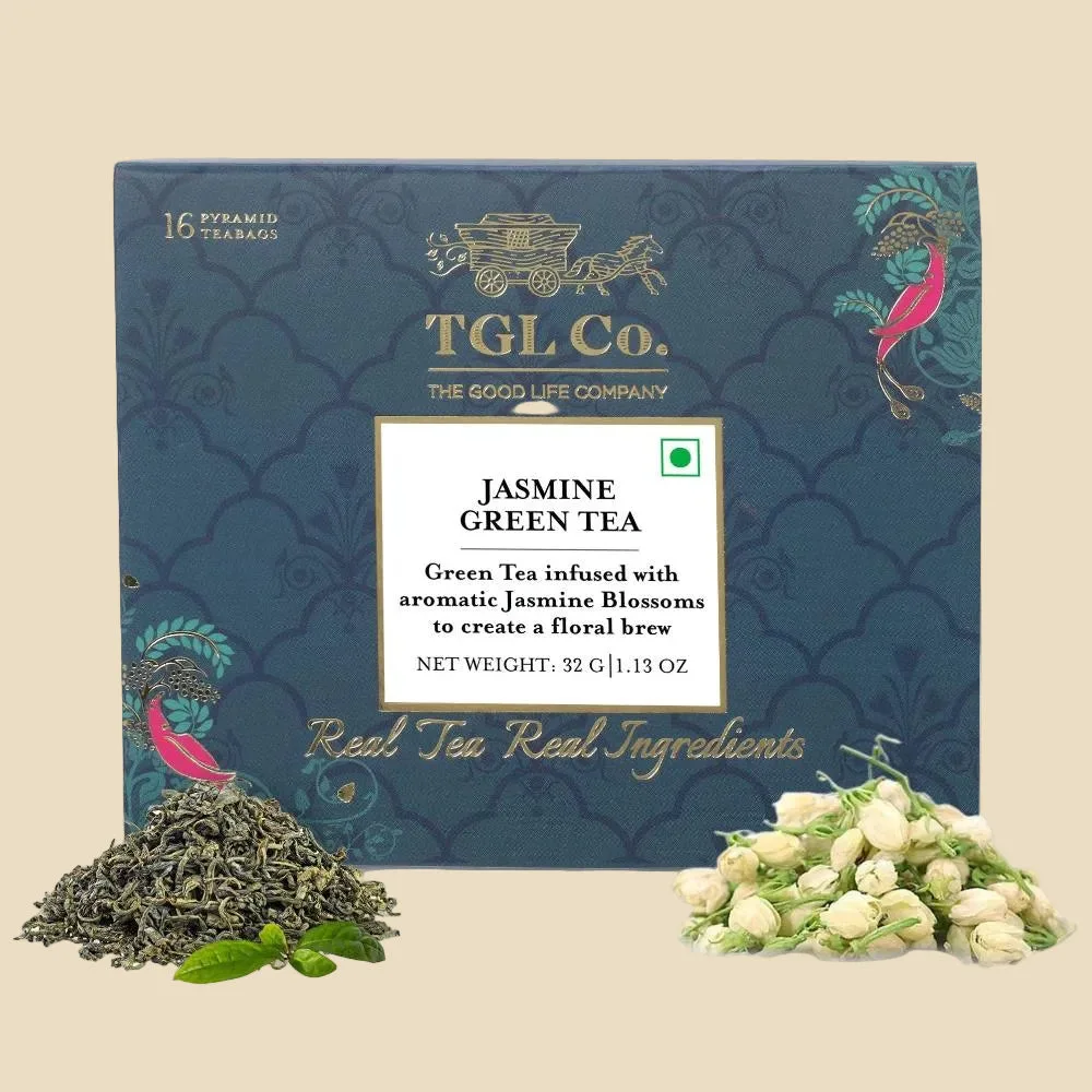 How to Brew Jasmine Green Tea Pyramid Bags