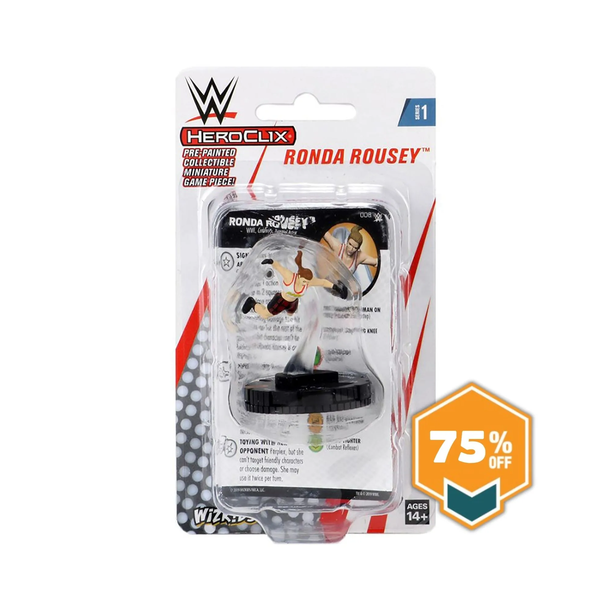 WWE HeroClix 론다 로우지: 피규어 상세 및 가치